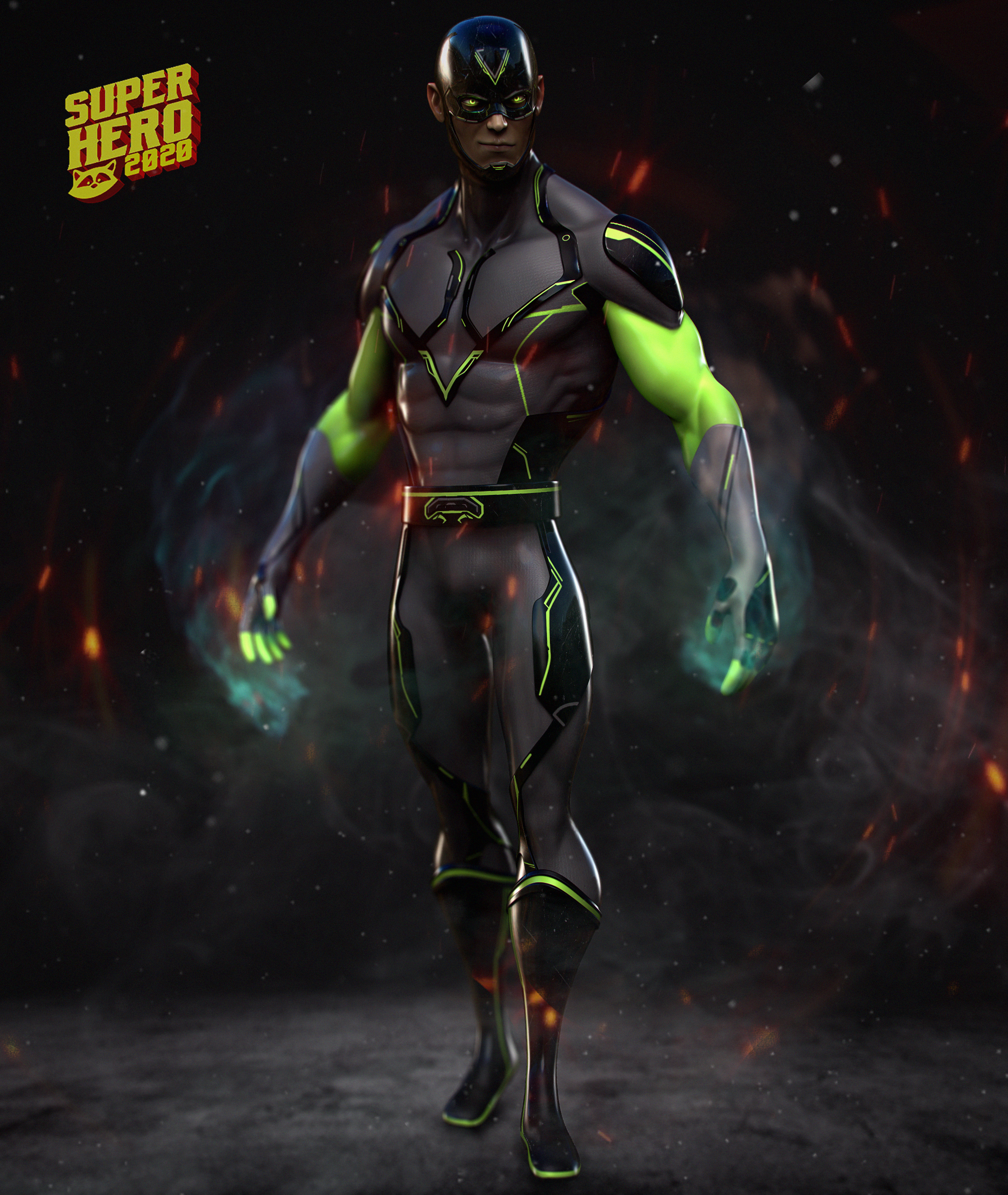Night shop vision hero