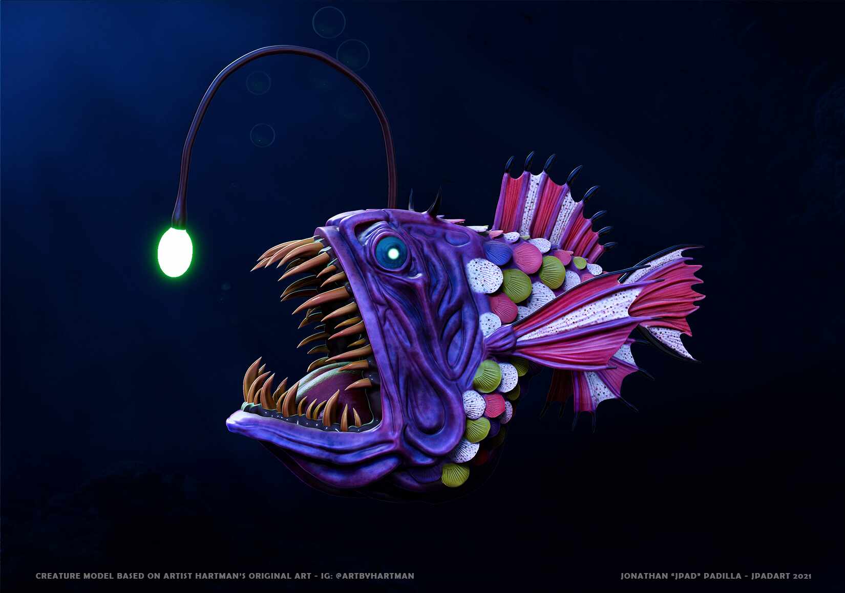 Rainbow Fish - ZBrushCentral