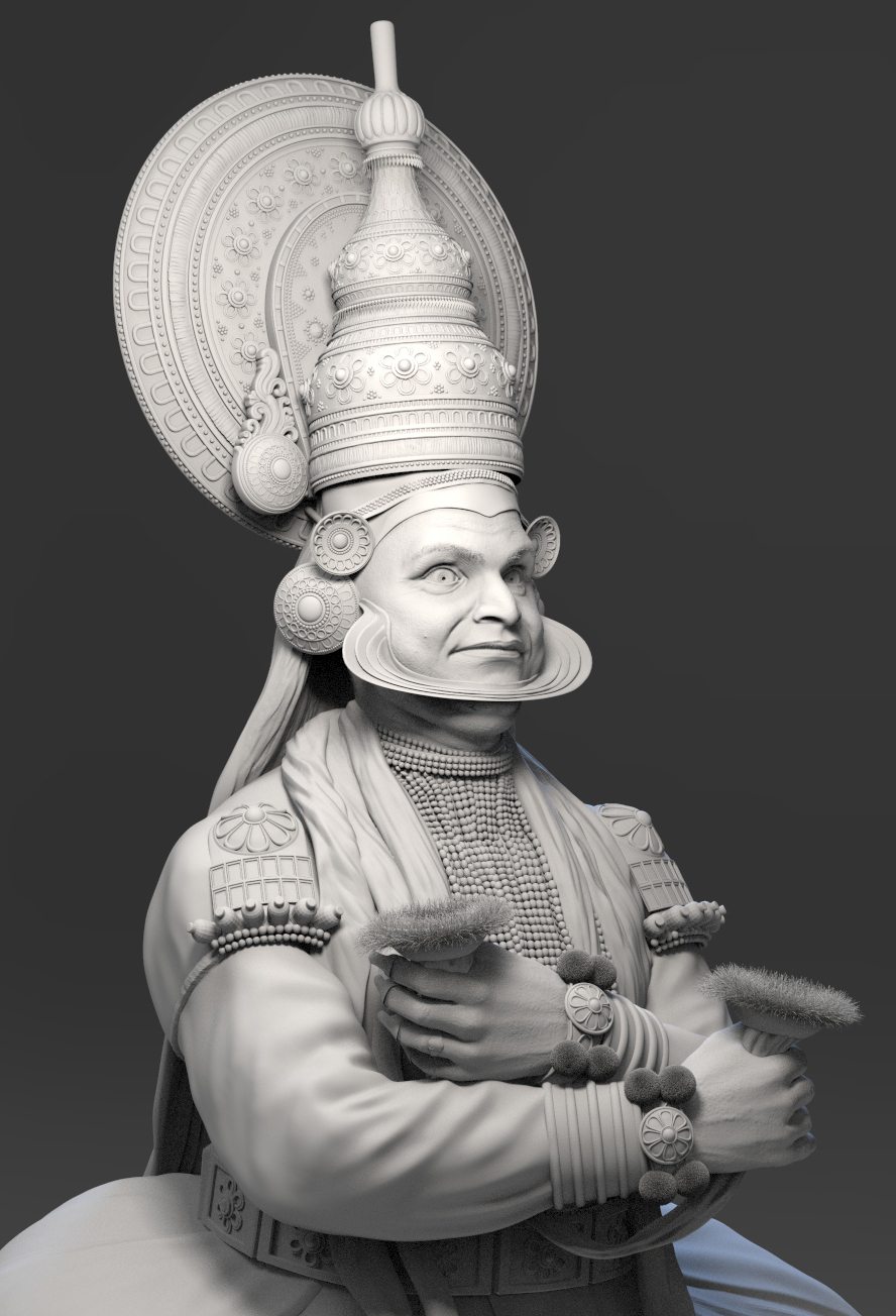 Kathakali_Right view