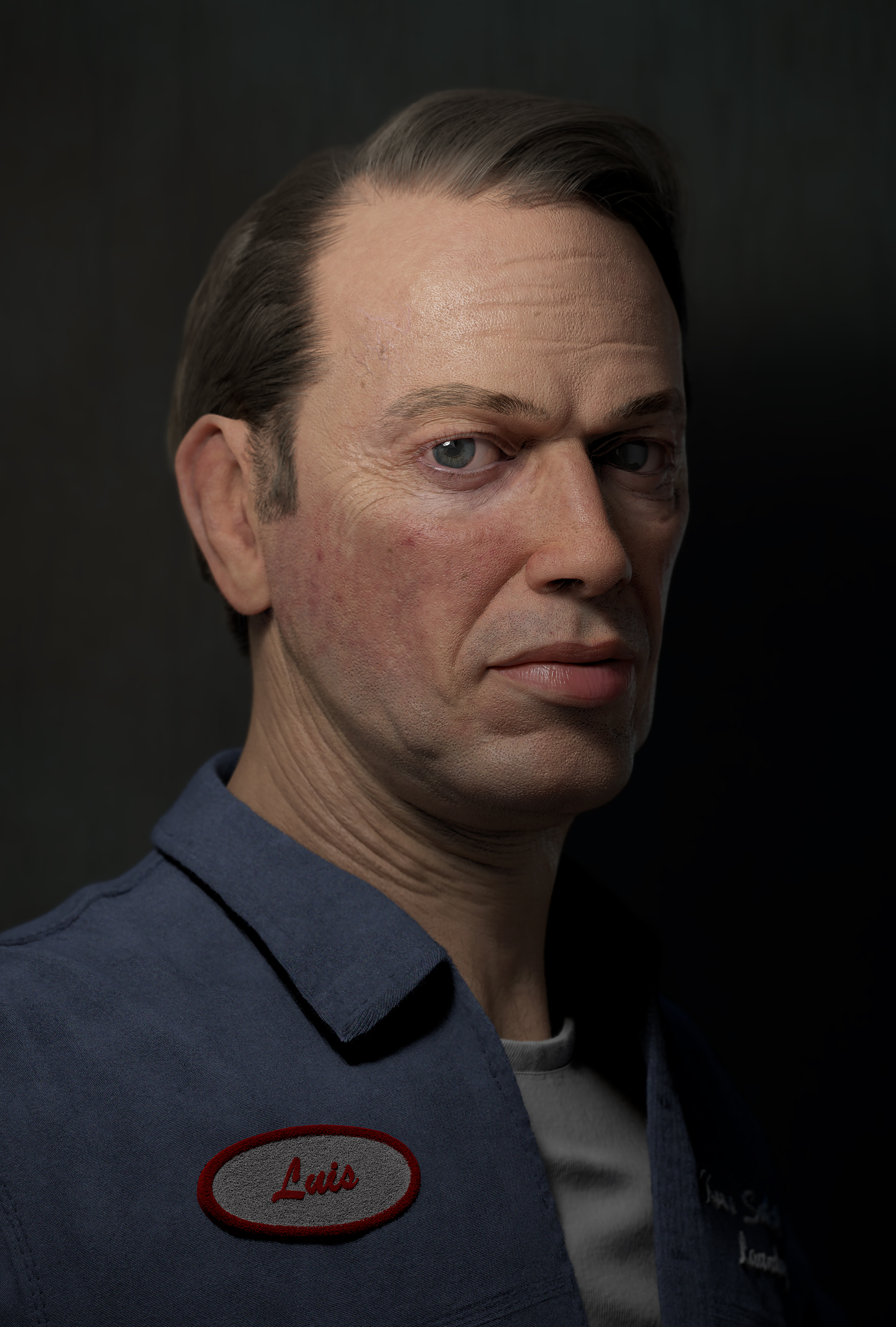 Tony Blundetto aka Steve Buscemi on the Sopranos - ZBrushCentral
