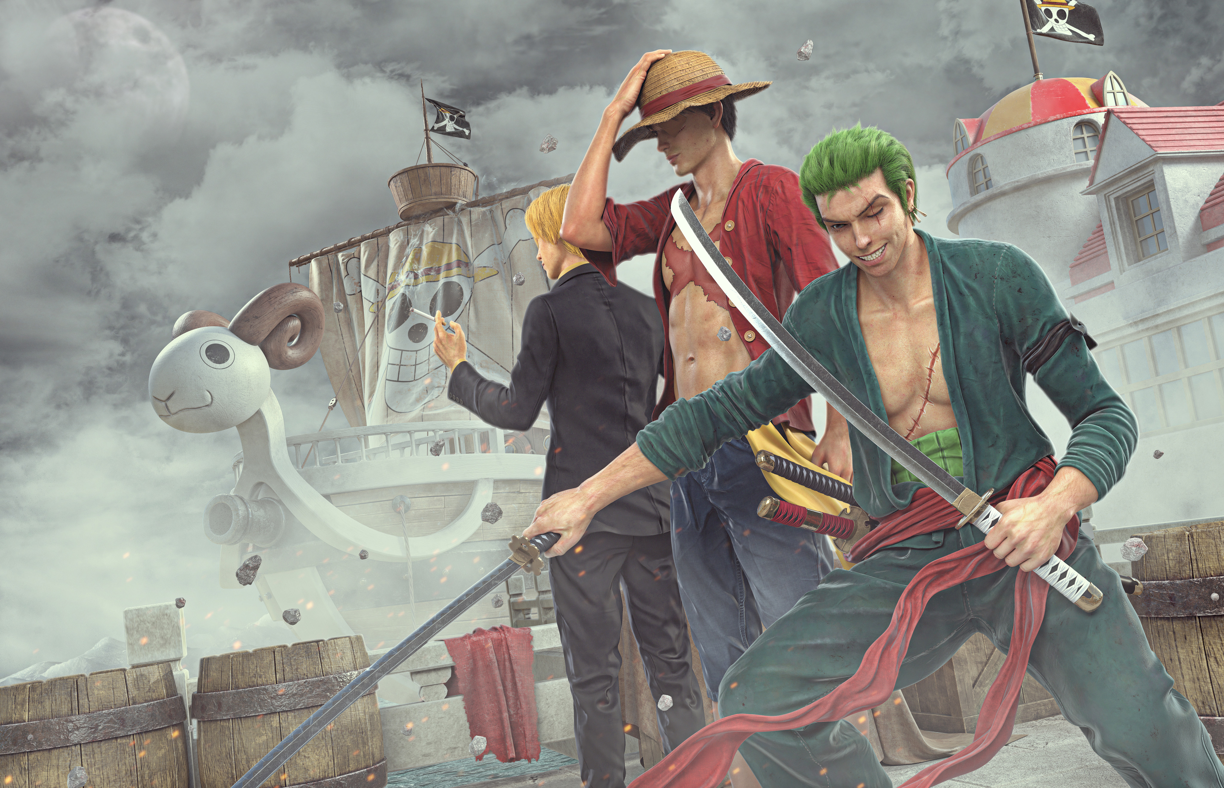 Shanks - One Piece - ZBrushCentral