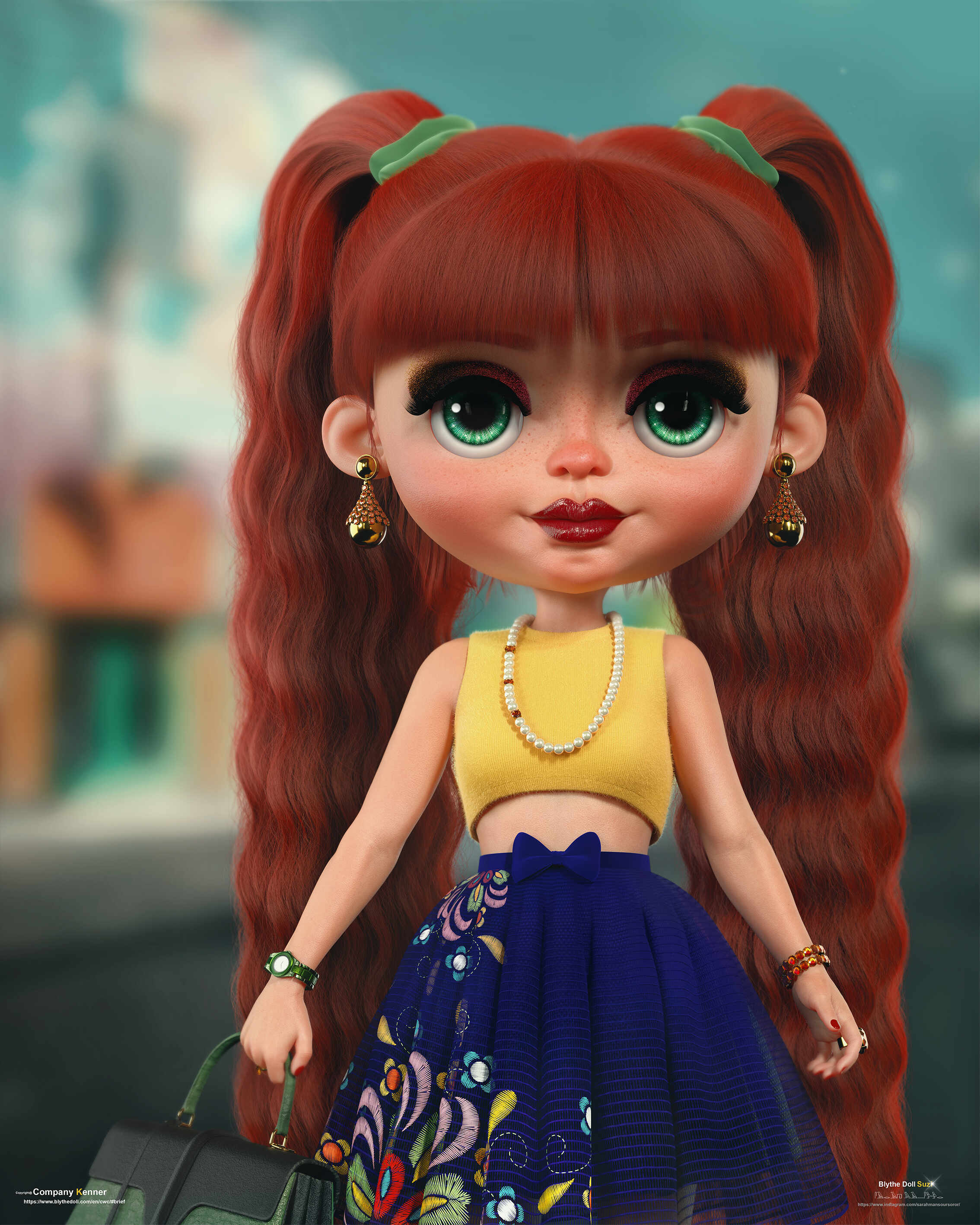 Blythe Doll Suzi - ZBrushCentral