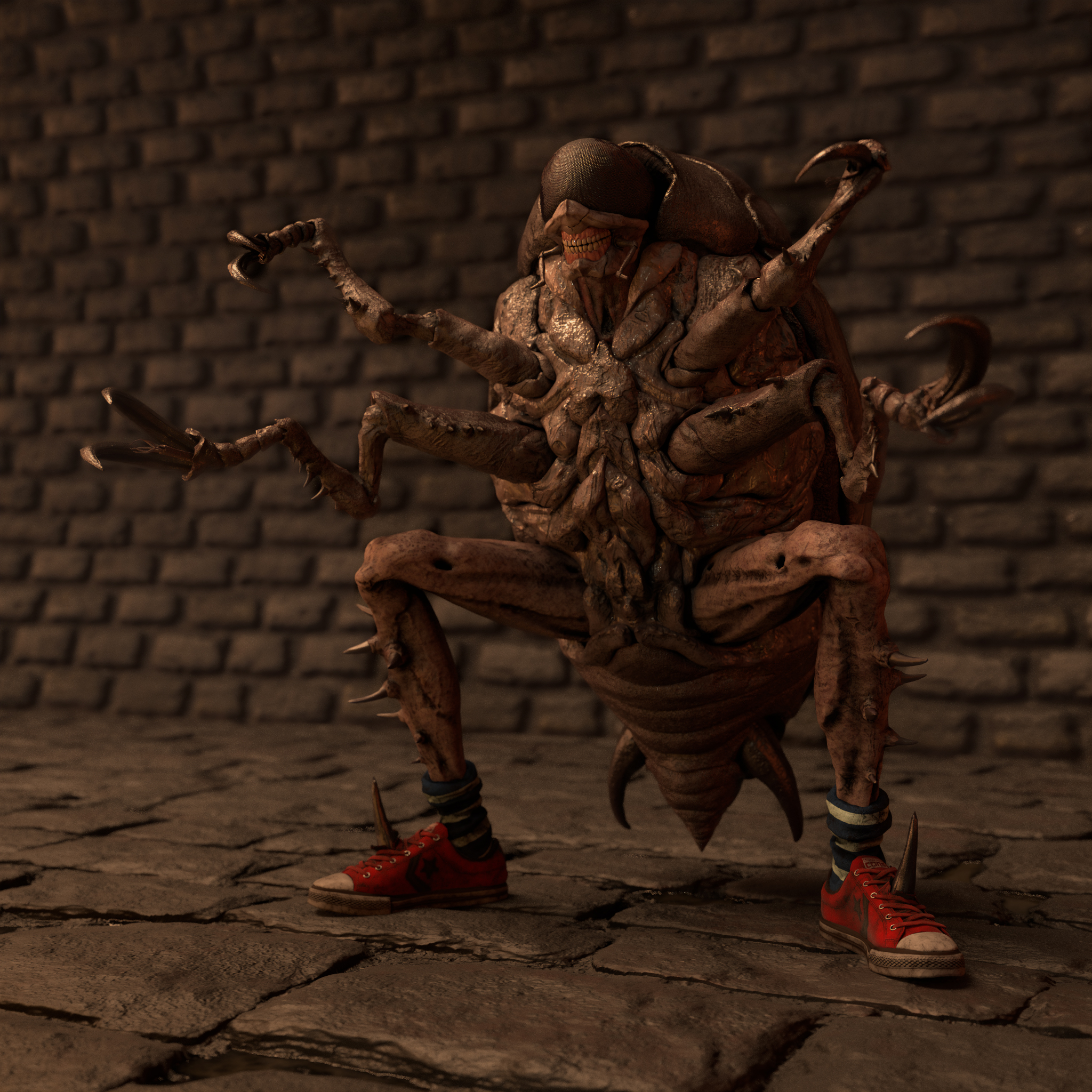 Jonson Dorohedoro v_03 (カイマン_ドロヘドロ) - ZBrushCentral