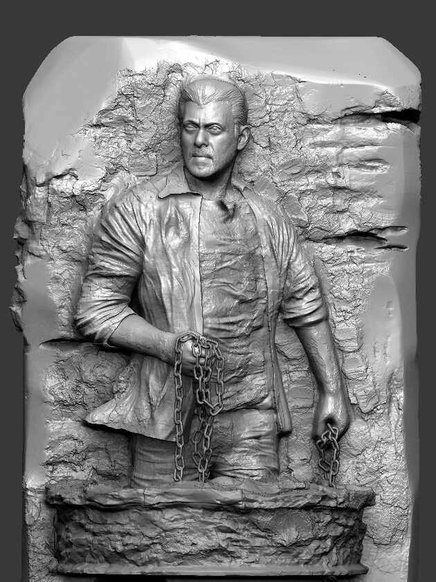 Tiger_Digital_SCulpture_SurajitSen_Nov2023_WIP