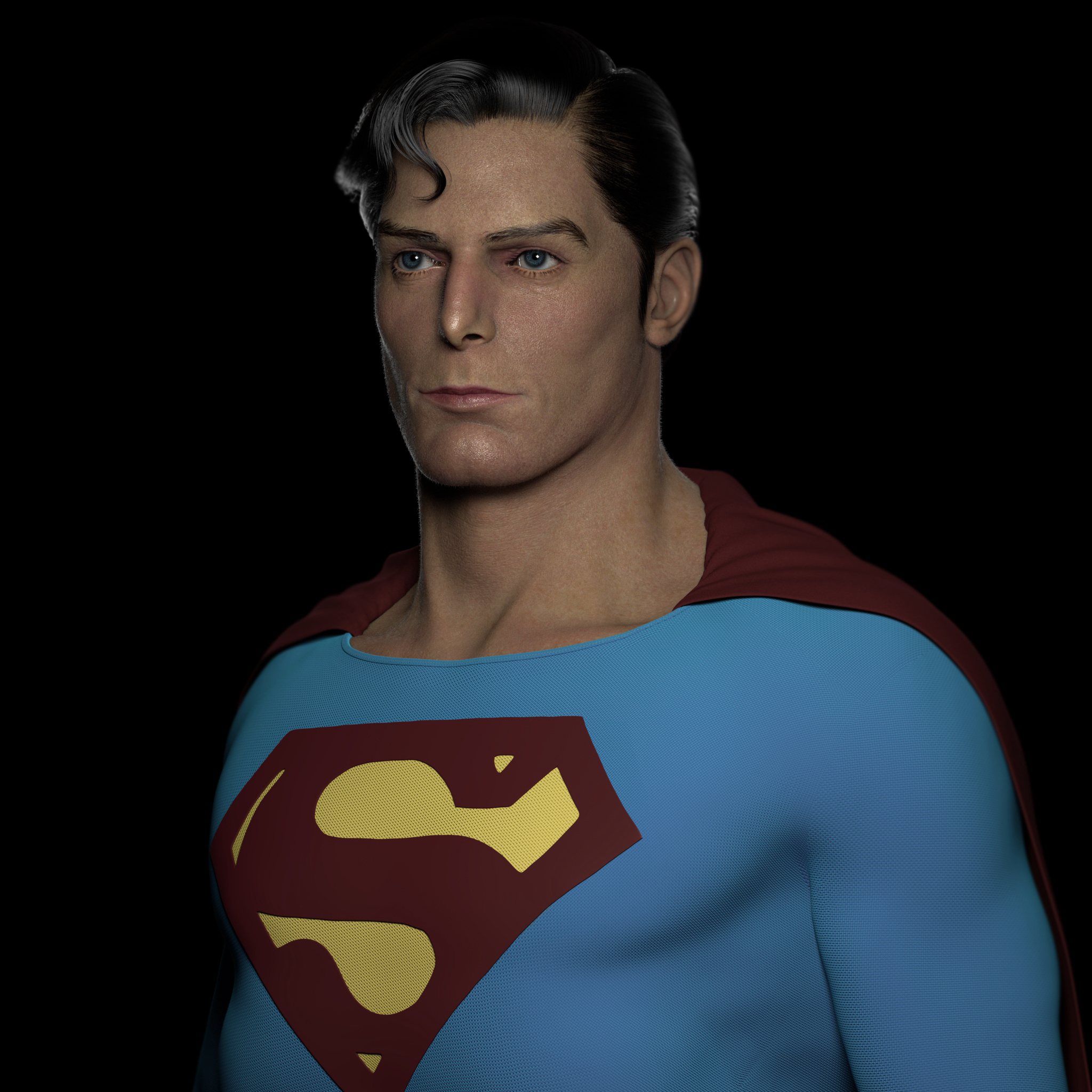 superman zbrush model