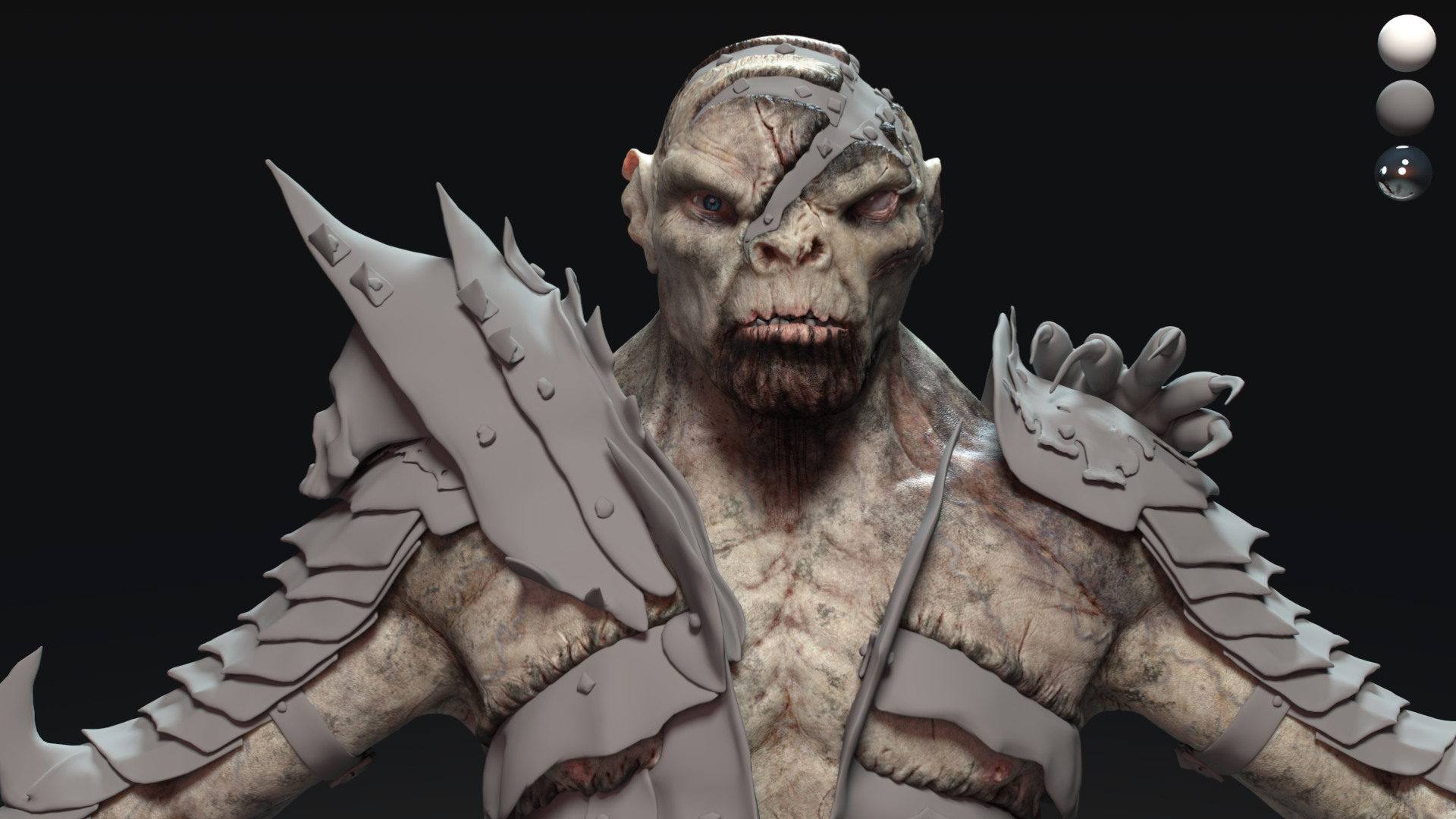 Orc Bolg (WIP) - ZBrushCentral