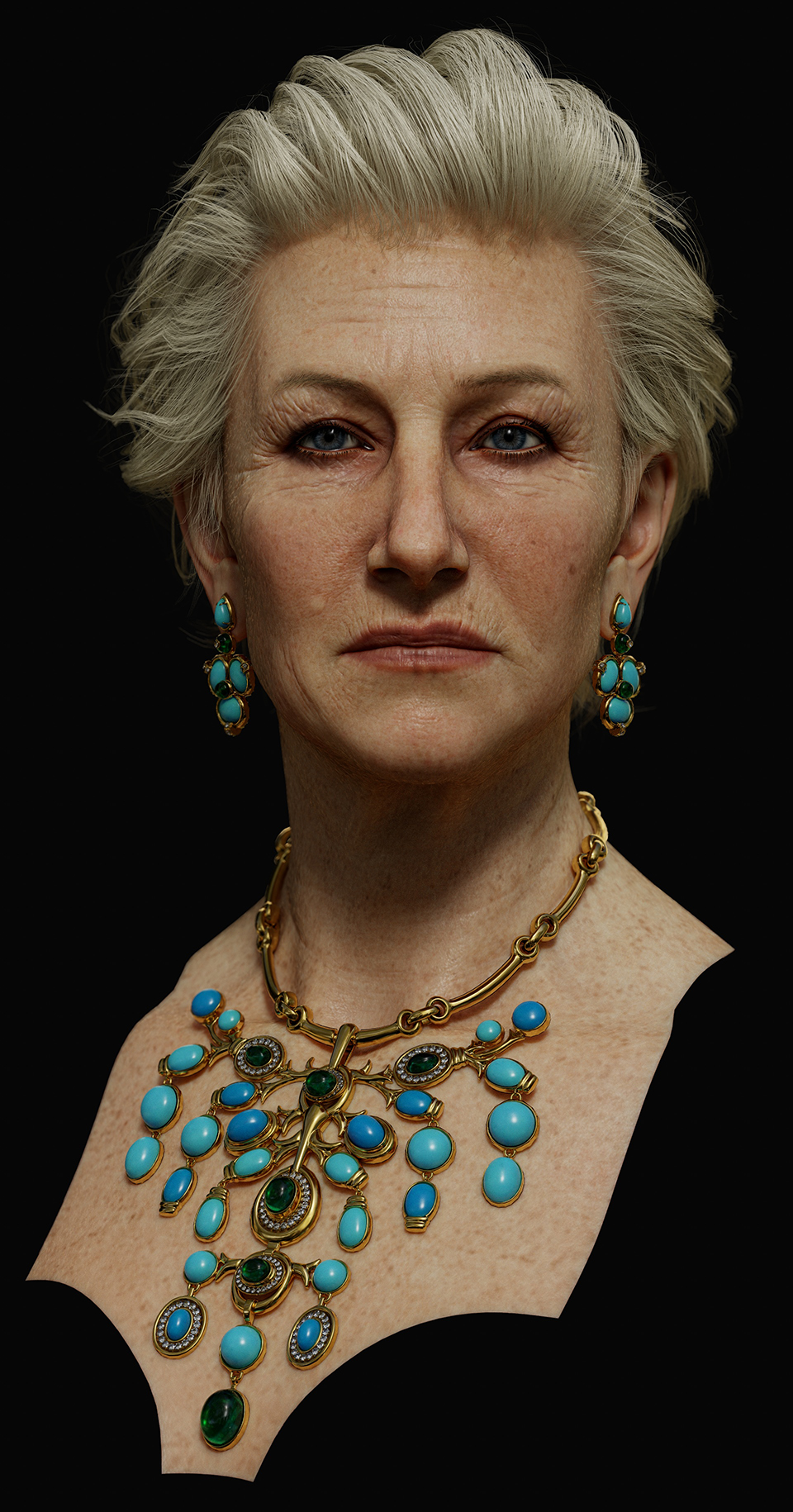 Helen mirren necklace shop