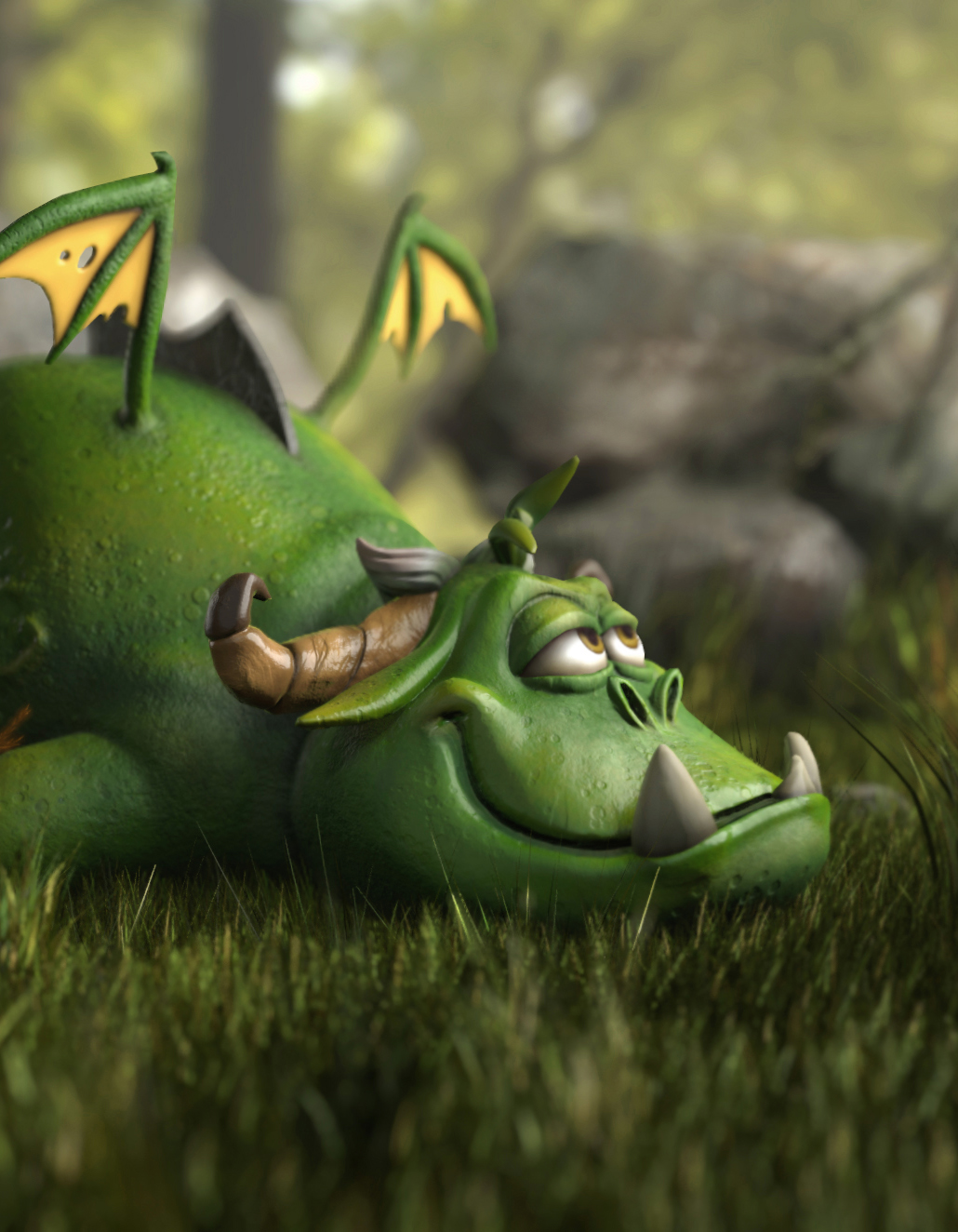 Stylized Cartoon Dragon - ZBrushCentral Stylized Cartoon Dragon - ZBrushCentral