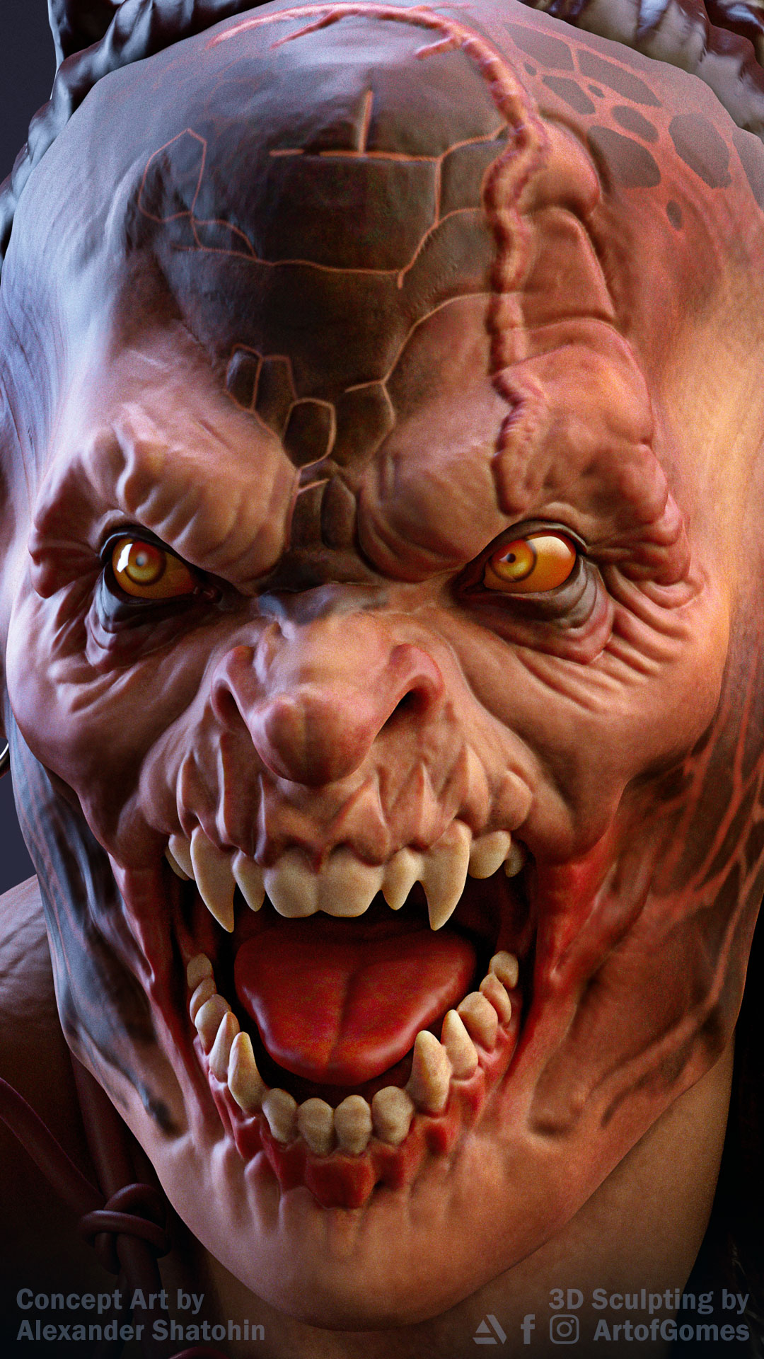 01_Orc_Head_ArtofGomes_Site_Base_Vertical_Portifolio