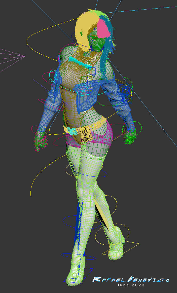 Lucy Pose 1 Viewport