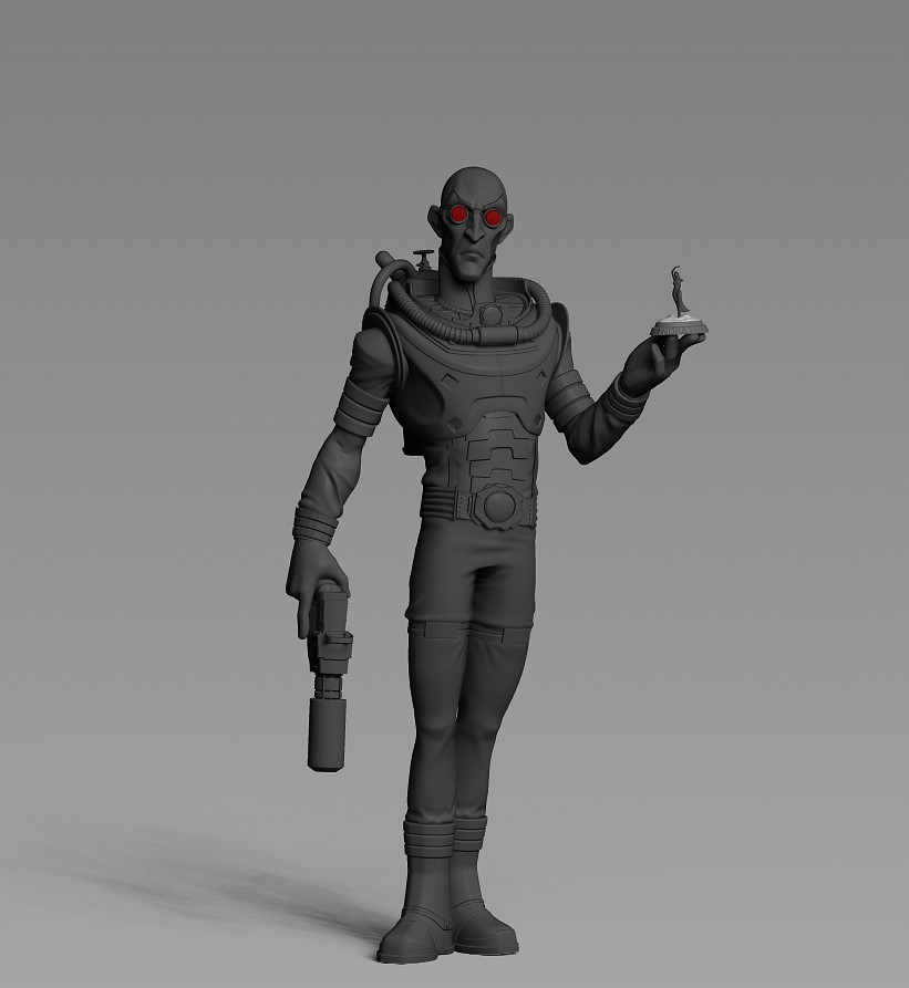 Freeze FullBody Zbrush