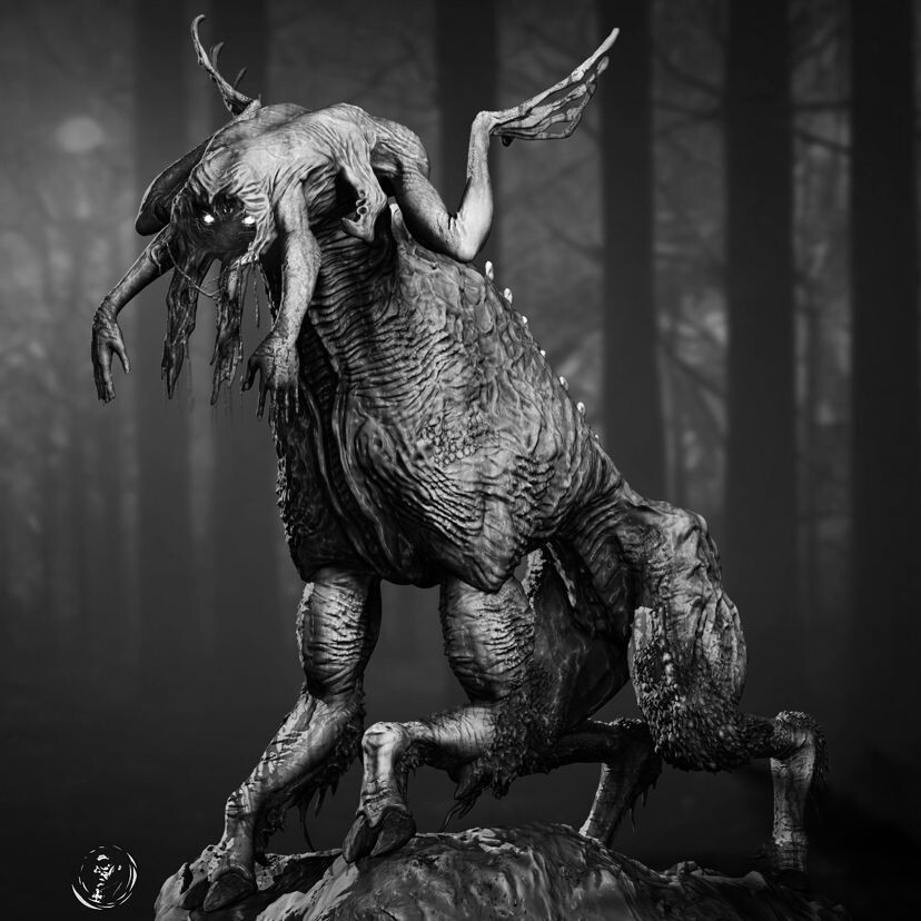 Creature from The Ritual Jötunn - ZBrushCentral
