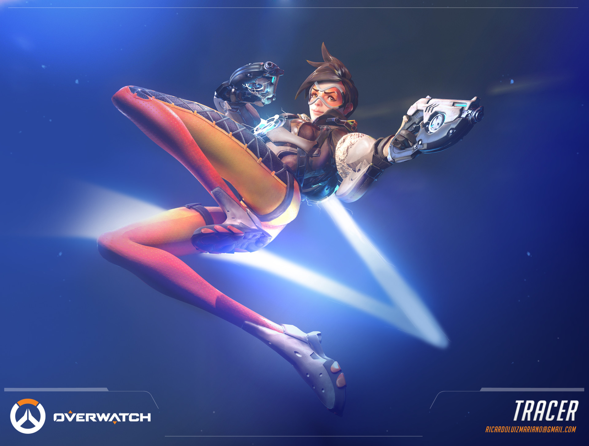 Tracer - Overwatch - ZBrushCentral