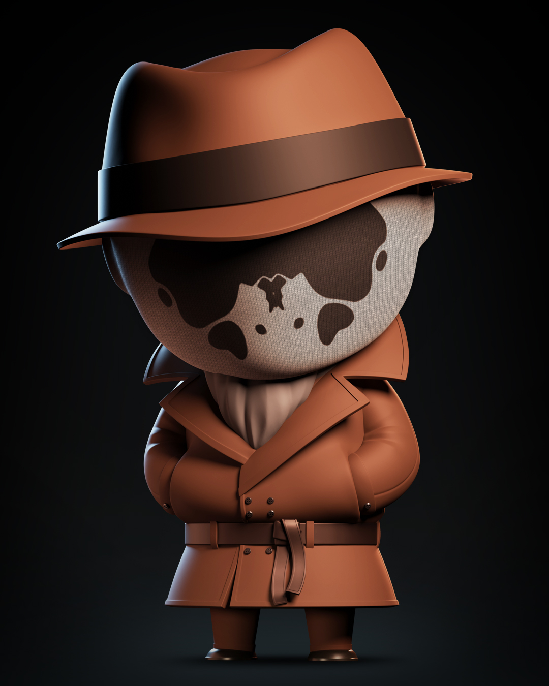 ArtStation - Rorschach (Watchmen)