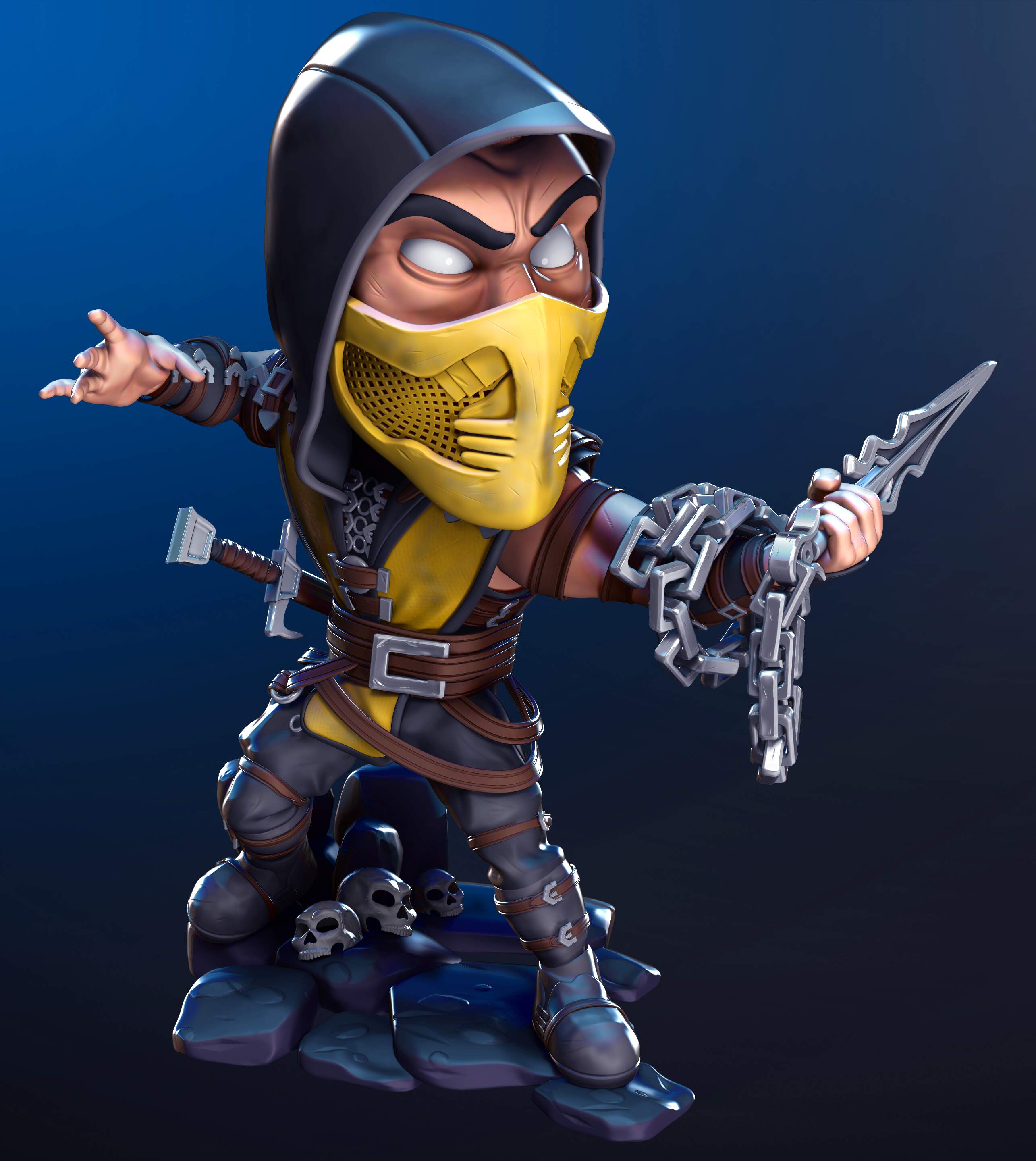 Mortal Kombat Fan Art - Scorpion -