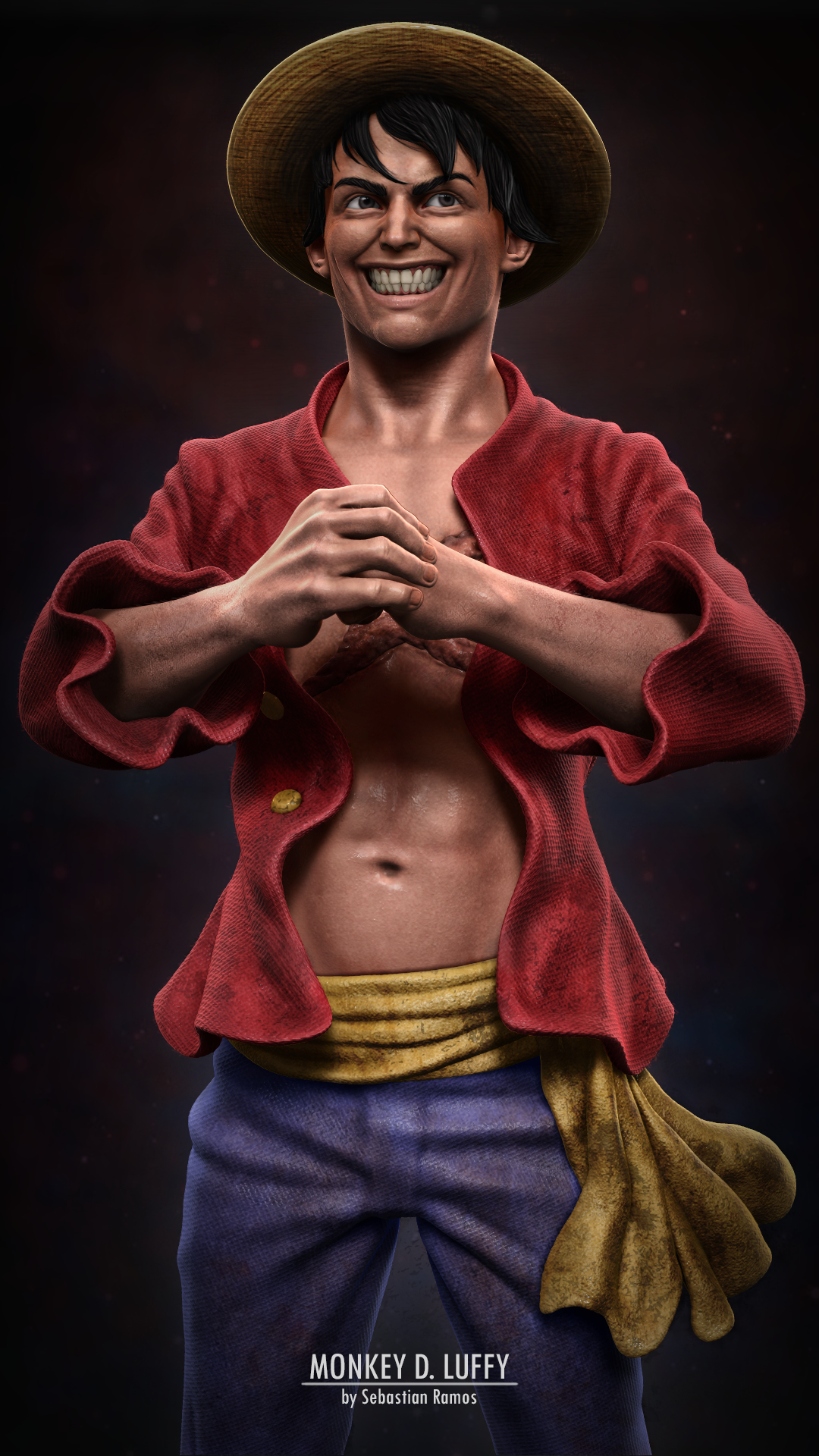 Luffy_by_Sebastian_Ramos