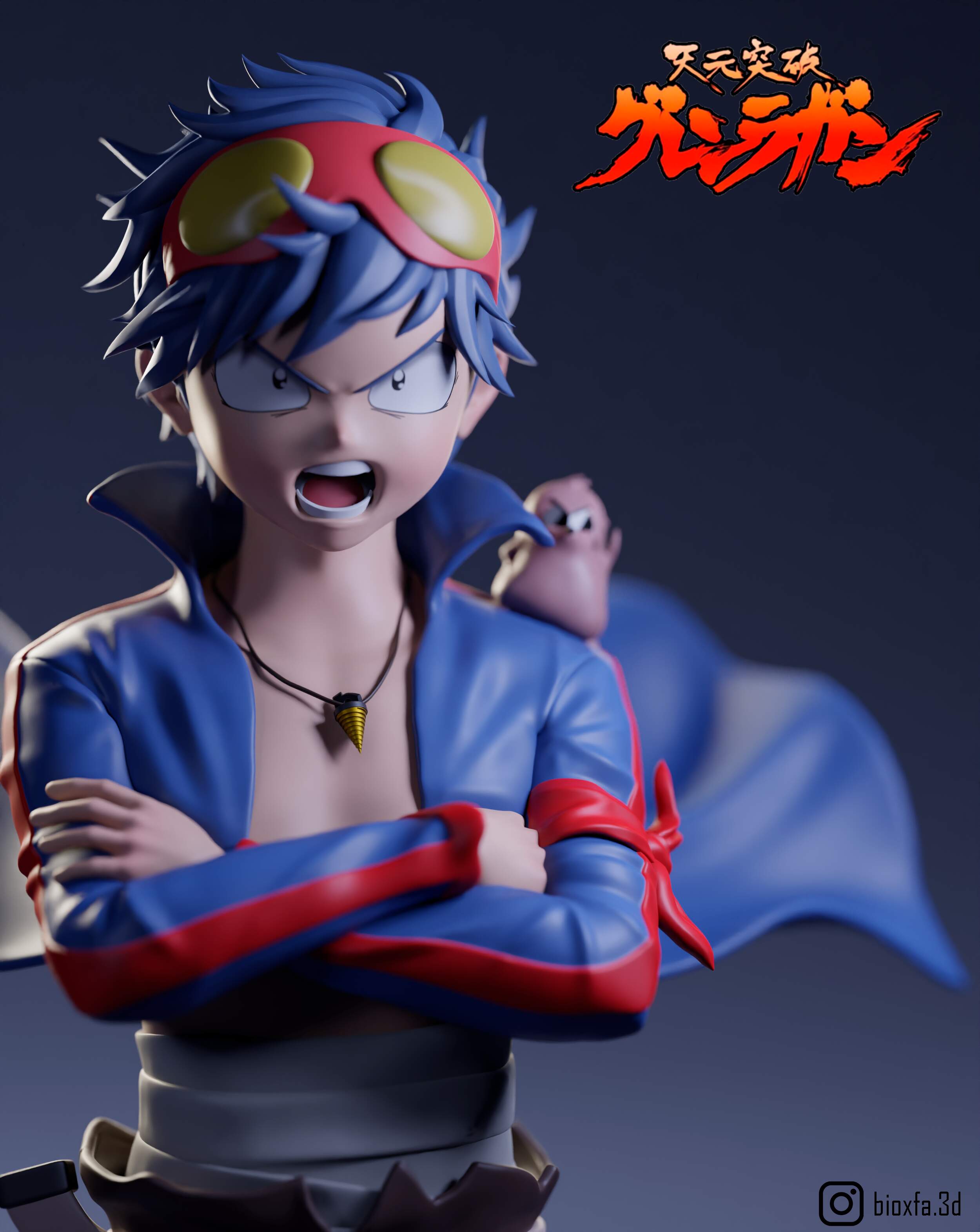 Tengen Toppa Gurren Lagann Figure Simon 5