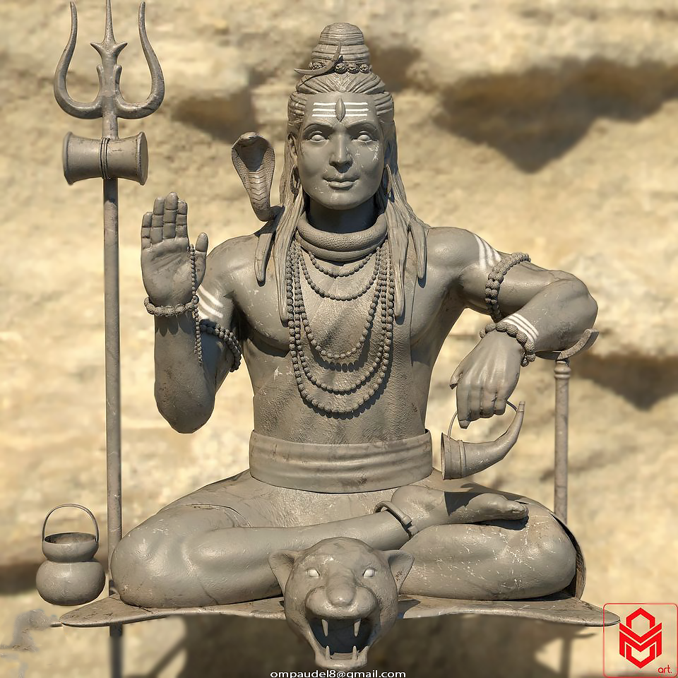 Lord Shiva 3D - ZBrushCentral