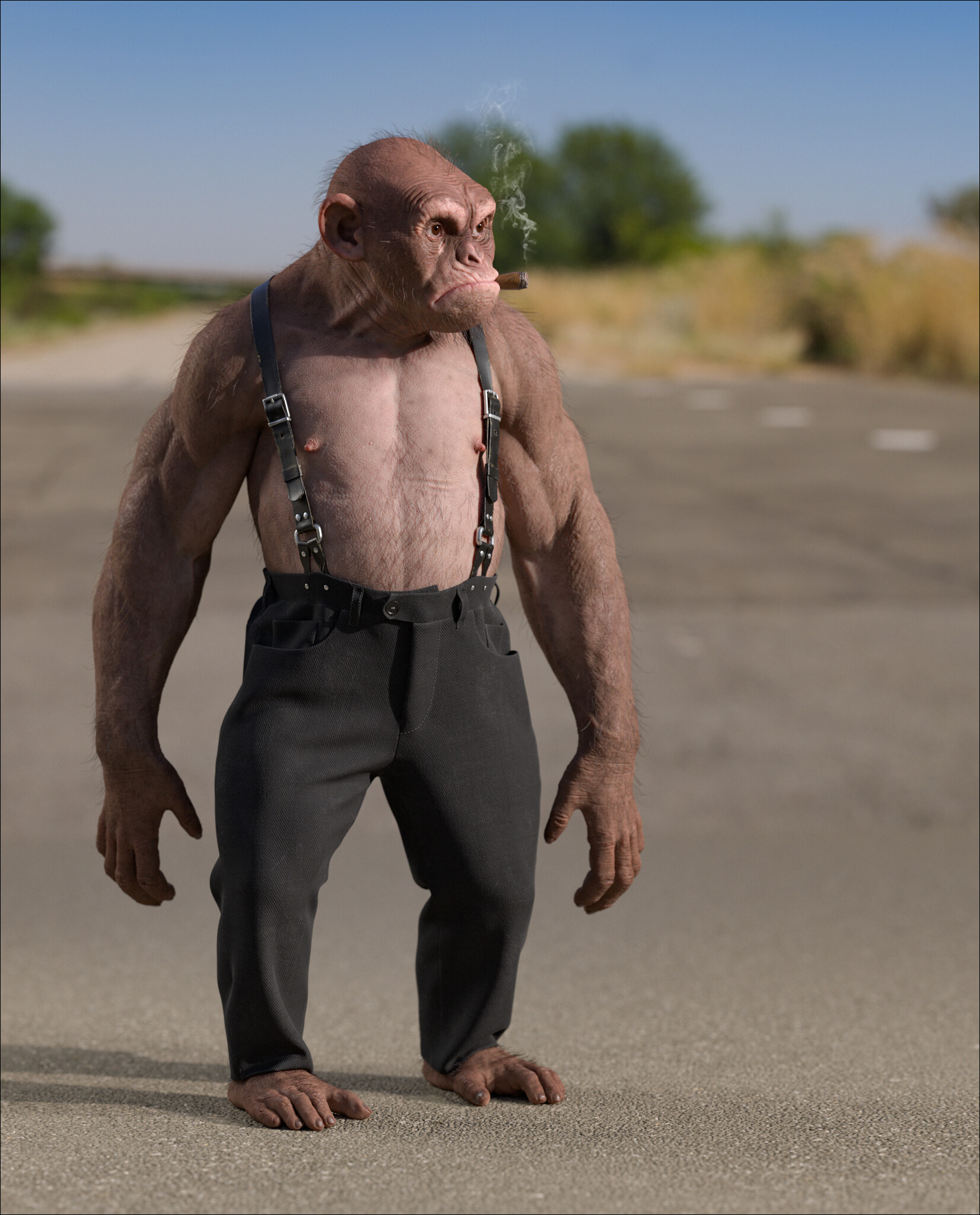 Monkey Man - ZBrushCentral