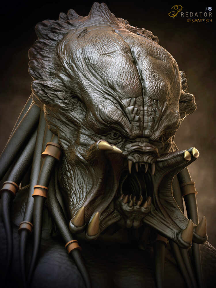 Predator_Digital_Sculpture_SurajitSen_March2022_L
