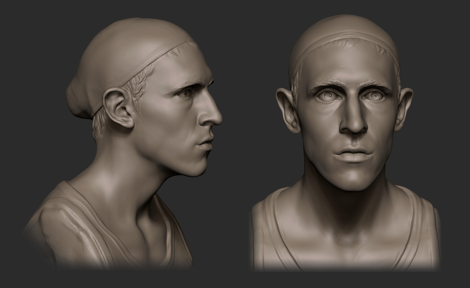 Face sculpting practice - ZBrushCentral