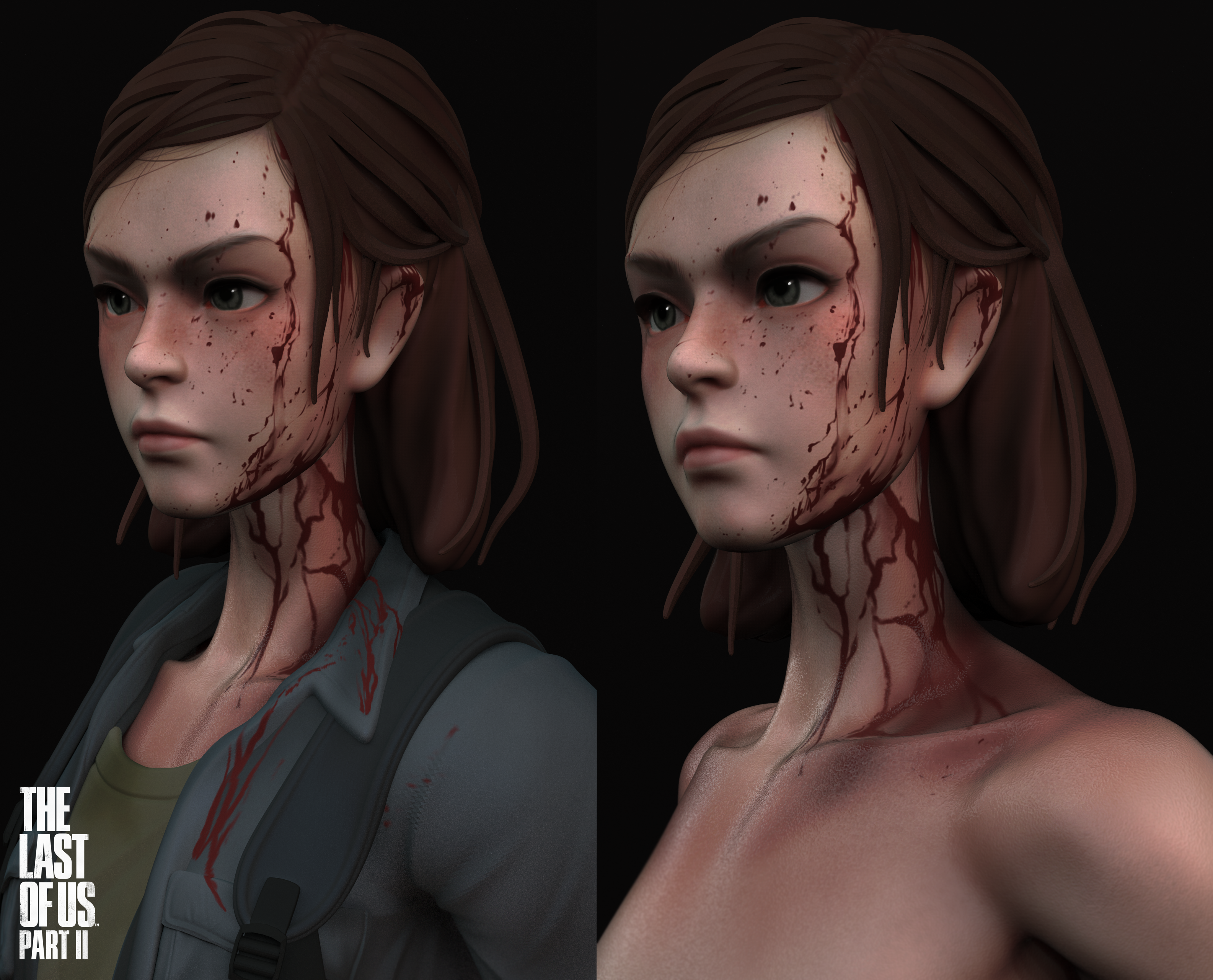 Ellie - TLOU 2 - ZBrushCentral