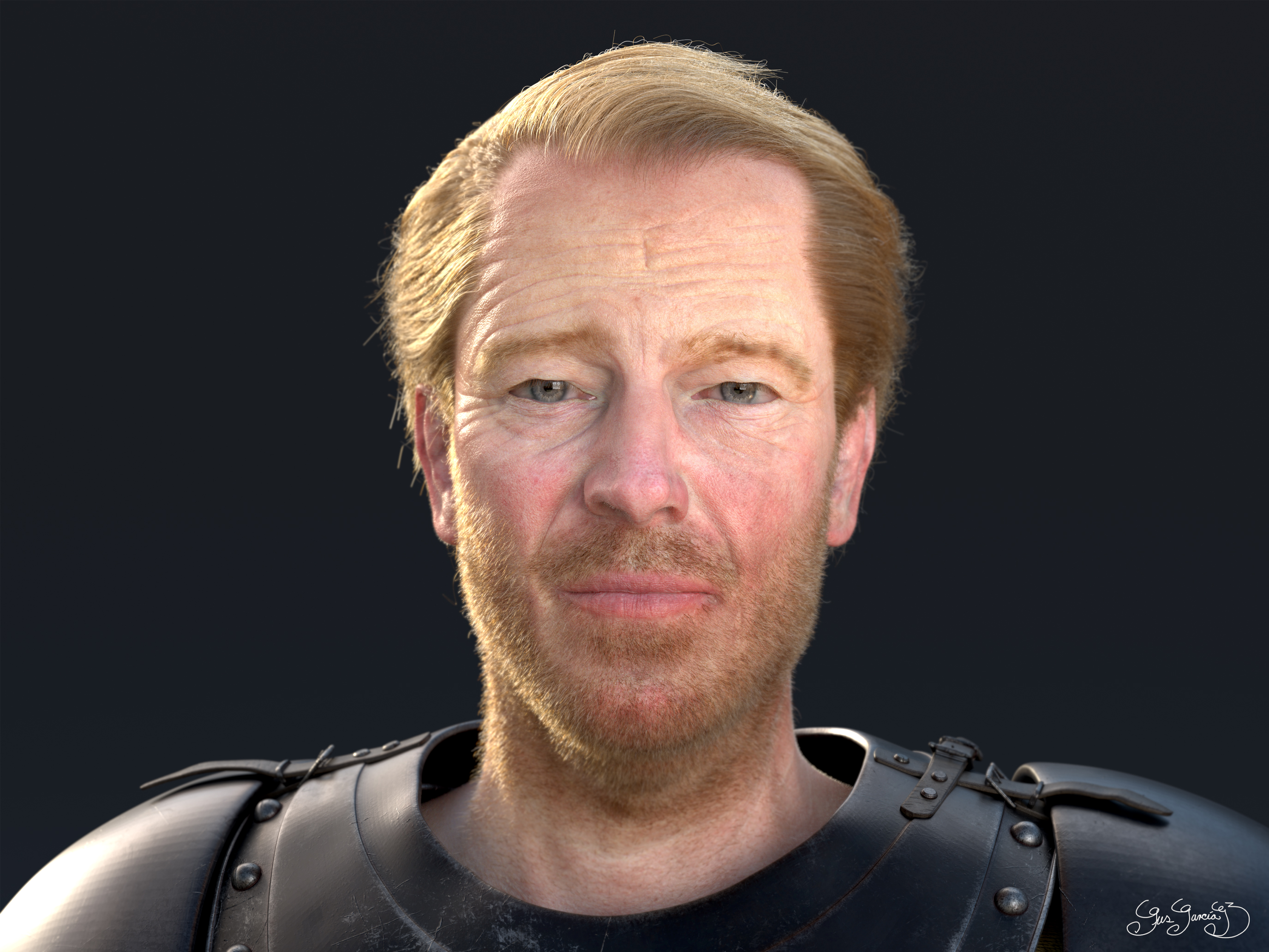 ArtStation - GOT Jorah Mormont armor and weapons