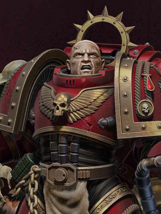 Warhammer 40k Blood Angel - ZBrushCentral