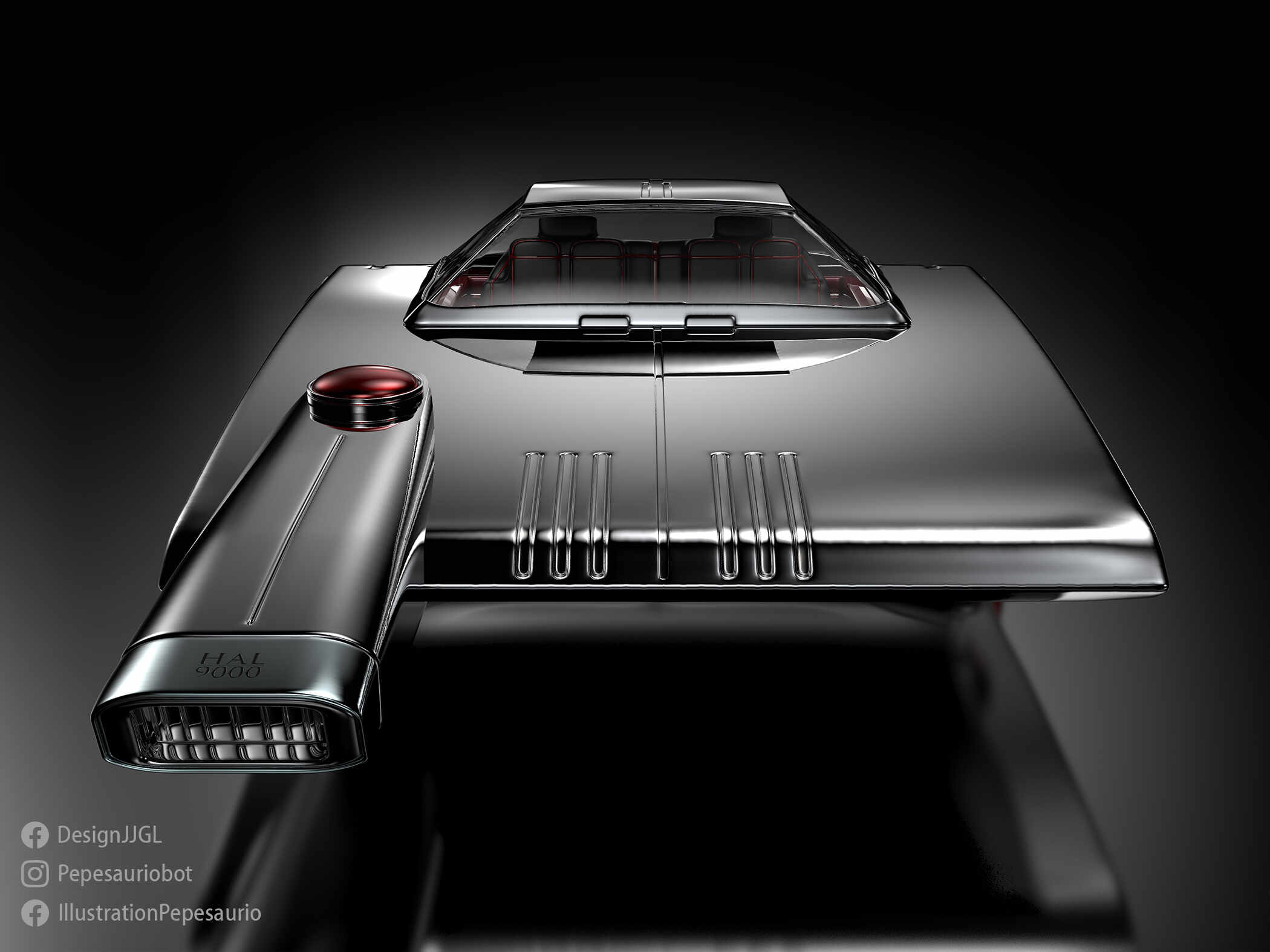 Extremistas ataque perdonar Crossover HAL-9000, Syd Mead, Dieter Rams - ZBrushCentral