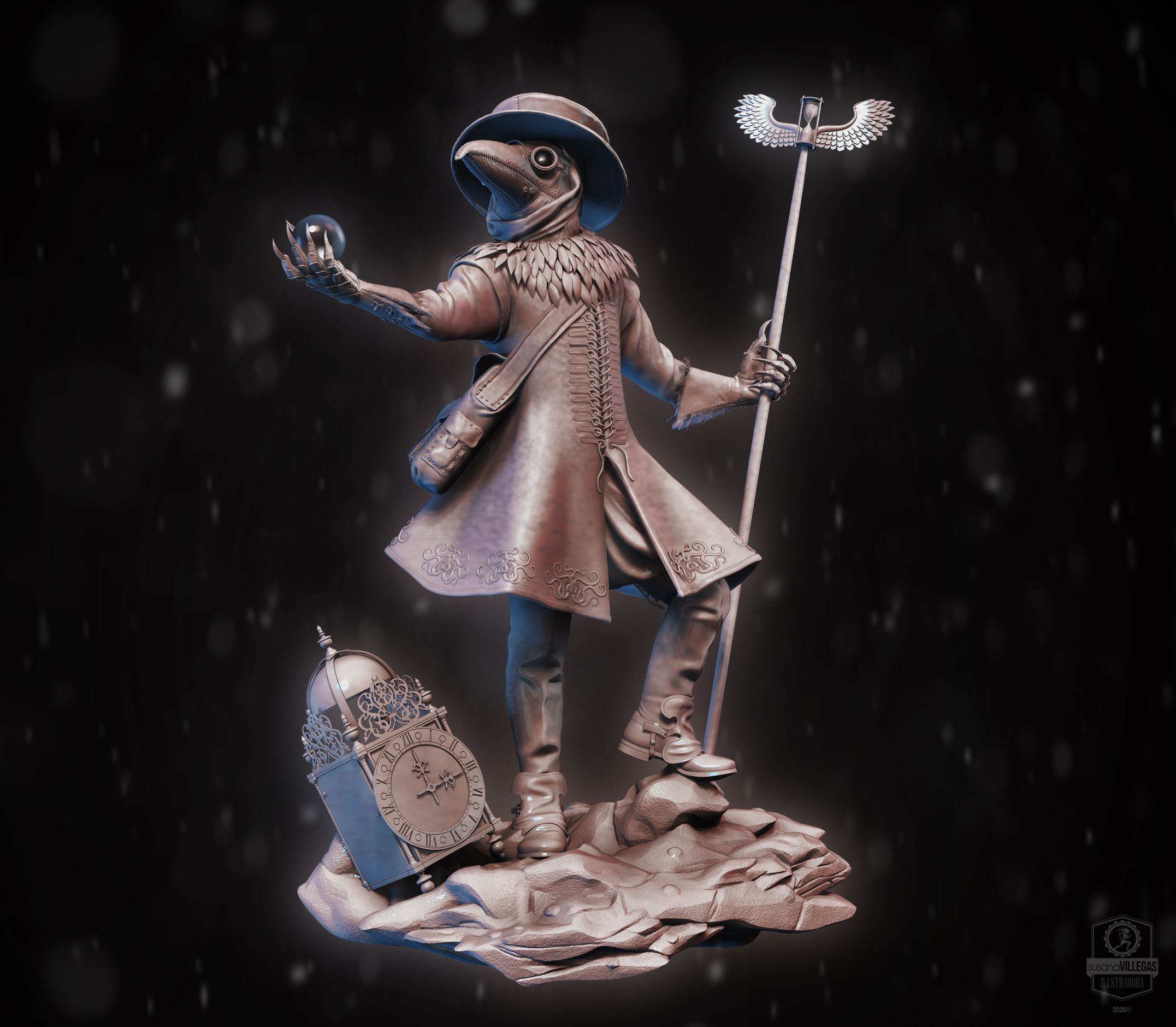 Plague doctor figure sales