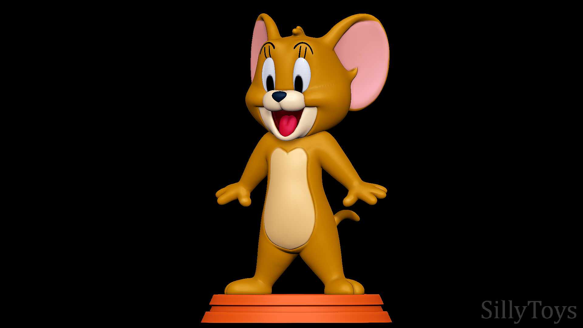 Jerry - Tom and Jerry 3D print model - ZBrushCentral