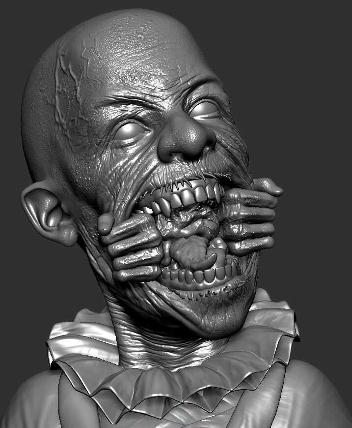 Valthorak_Creature_Digital_SCulpture_SurajitSen_DEc2024_WIP