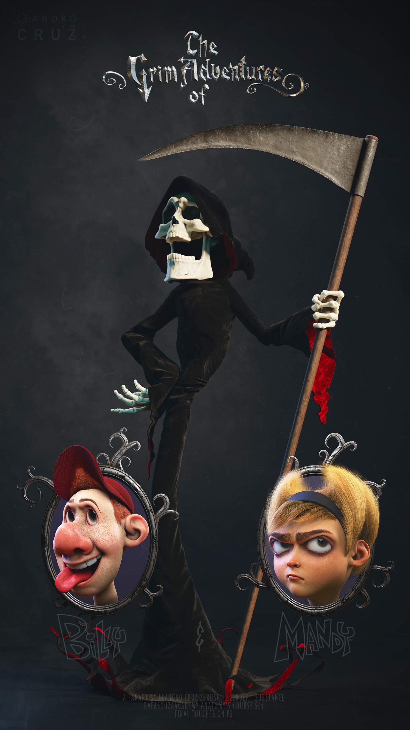 Grim adventures of billy and mandy fan art
