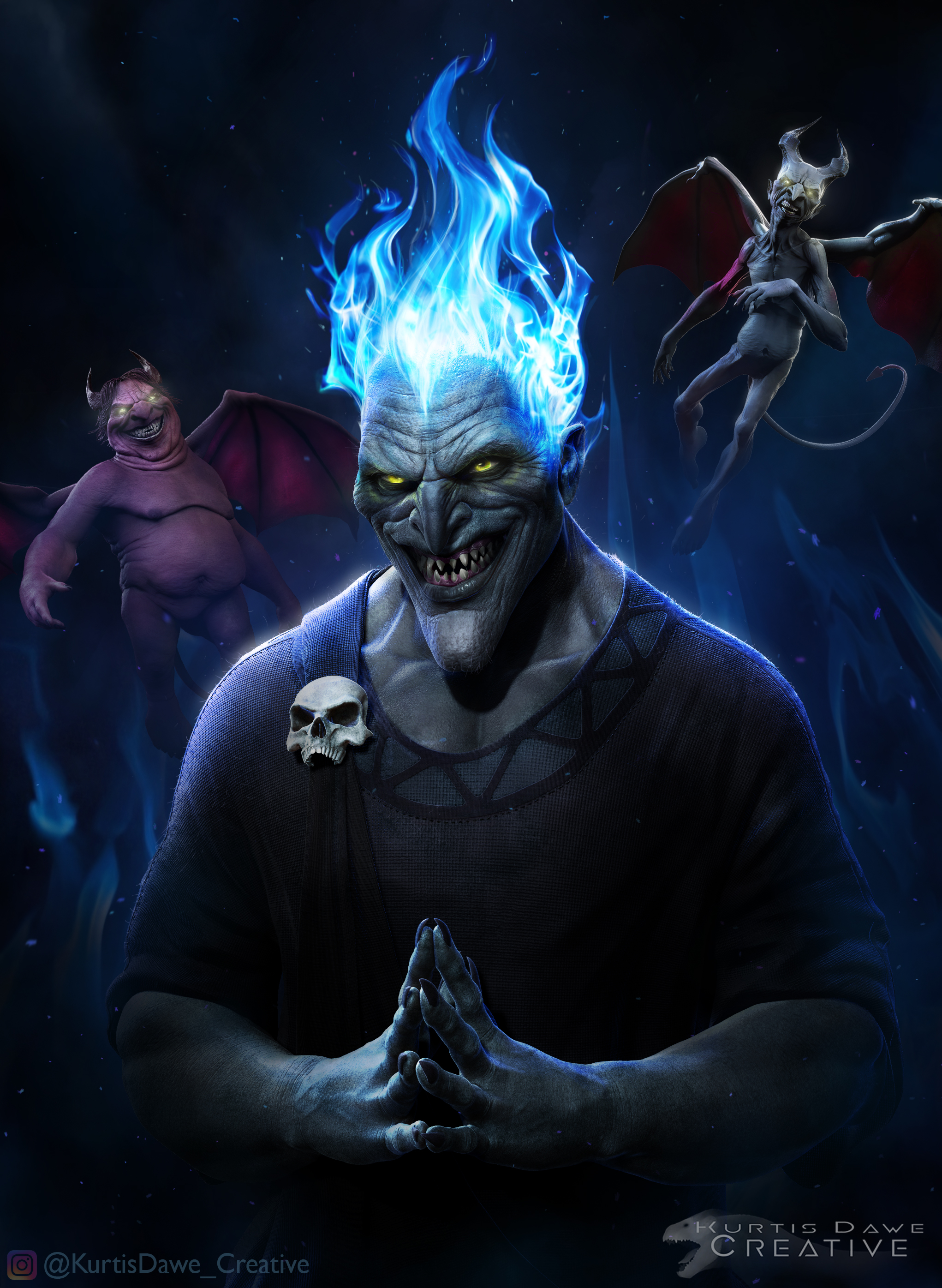 Hades, Pain and Panic - ZBrushCentral