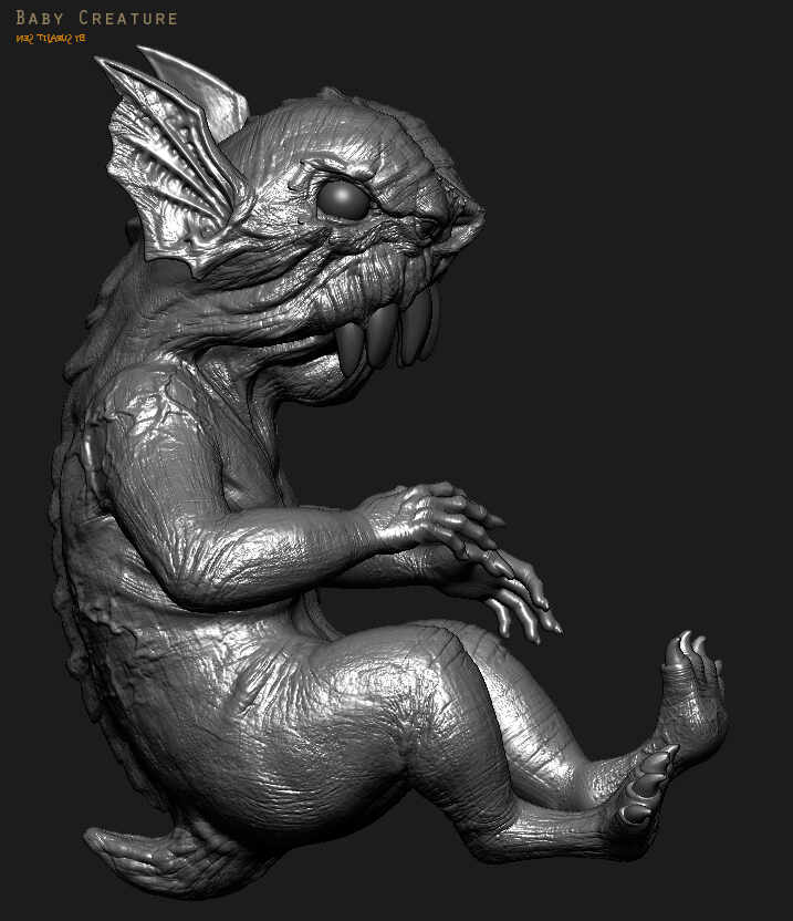 New Born Baby_Creature_SurajitSen_Dec2024_WIP3