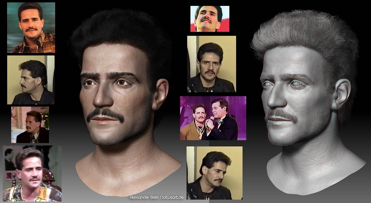 frankie_ruiz_3d_portrait_high_poly