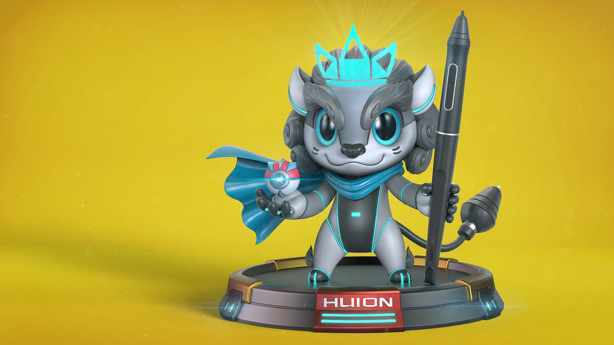 Naghi_Hamidi_huion_mascot_B