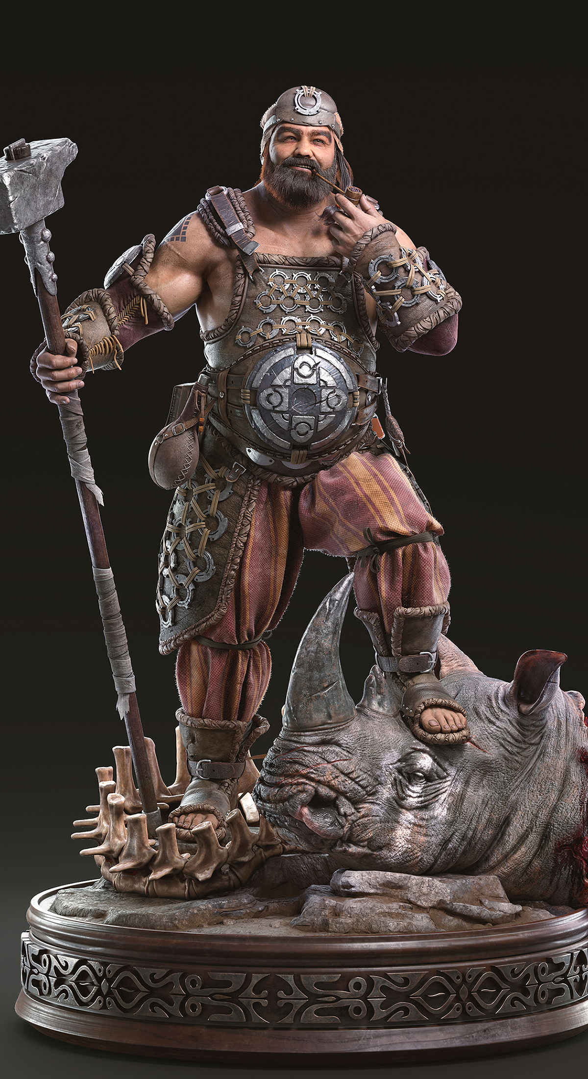 Tribal warrior_guanqingquan2.jpg
