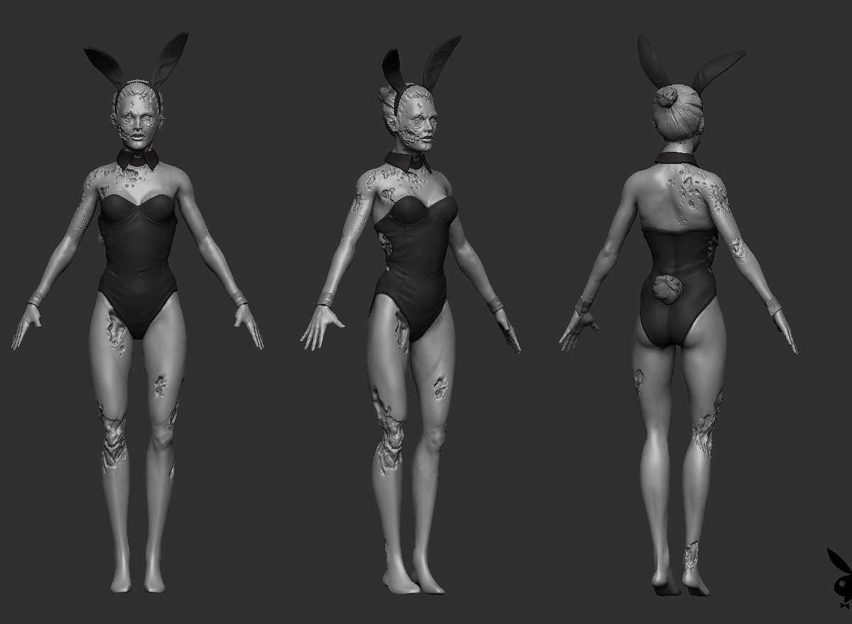 Zombie Unicorn Playboy