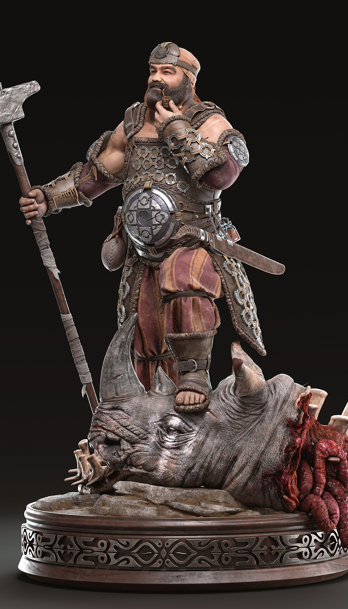 Tribal warrior_guanqingquan4.jpg