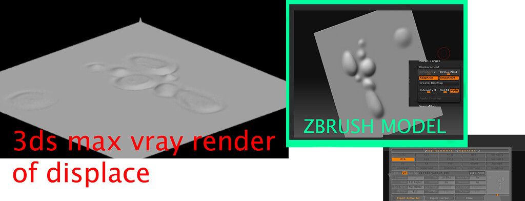 Displacement Zbrushcentral