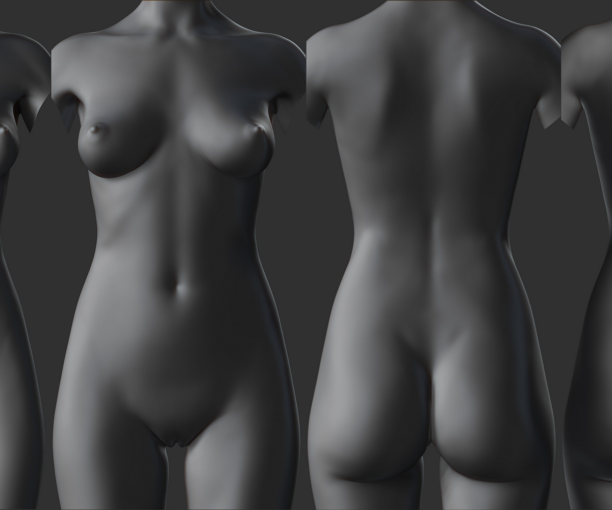 Zbrush Lighting Studies (Front and back).jpg