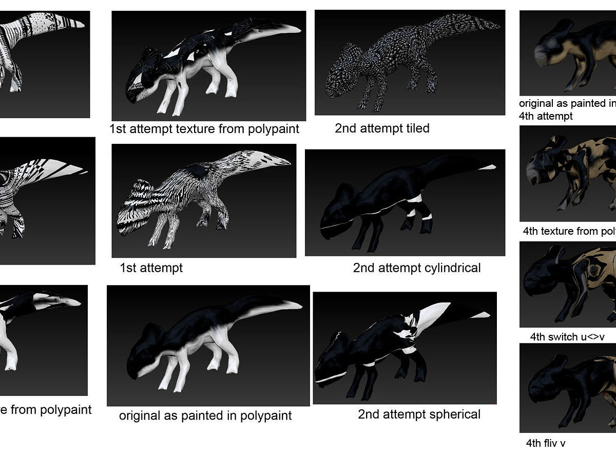 Protoceratops workflow and painted.jpg
