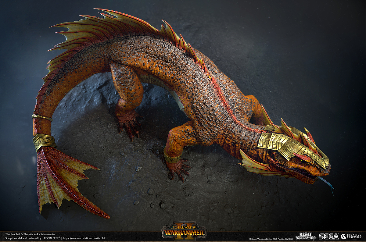 RobinBenes_LZD_salamander_lowpoly_05s