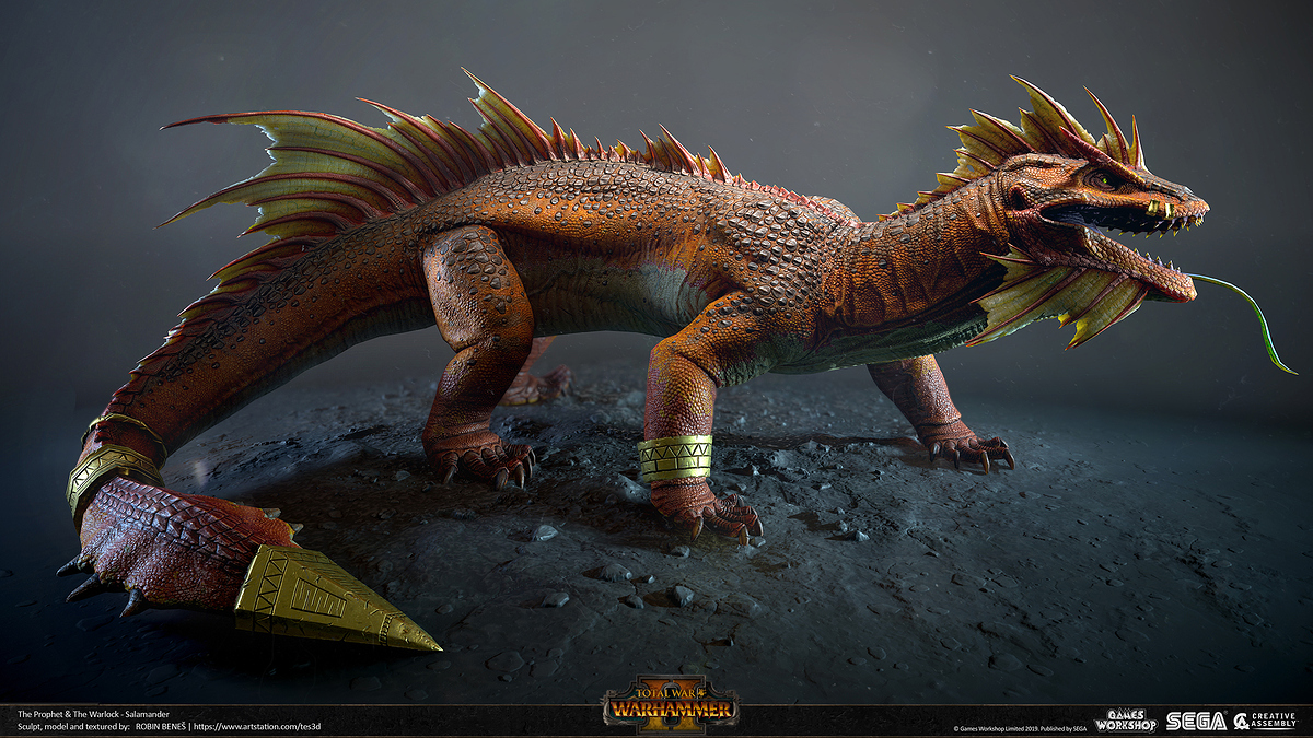 RobinBenes_LZD_salamander_lowpoly_01s