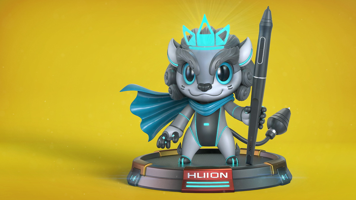 Naghi_Hamidi_huion_mascot_A