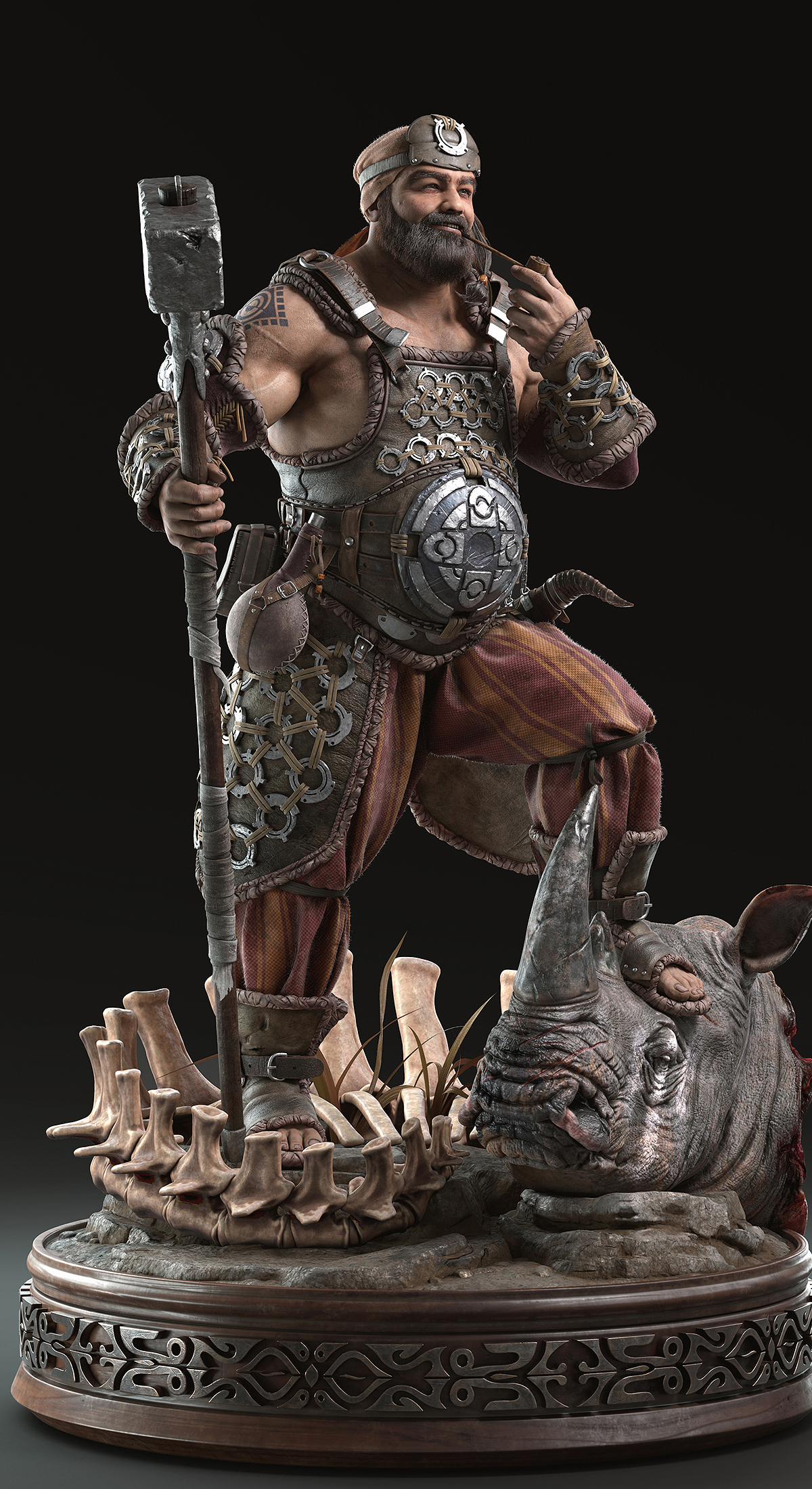Tribal warrior_guanqingquan3.jpg