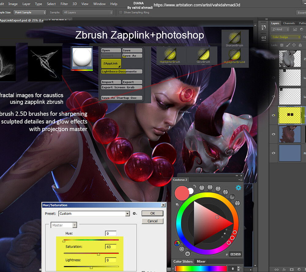 6a.diana  leage of legends vahid ahmadi using of surface noise in zbrush.jpg