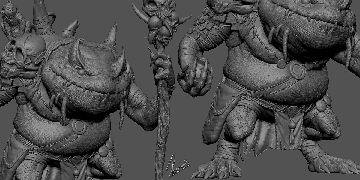 GREEN_SLAAD_CLAY_TORSO_LEGS