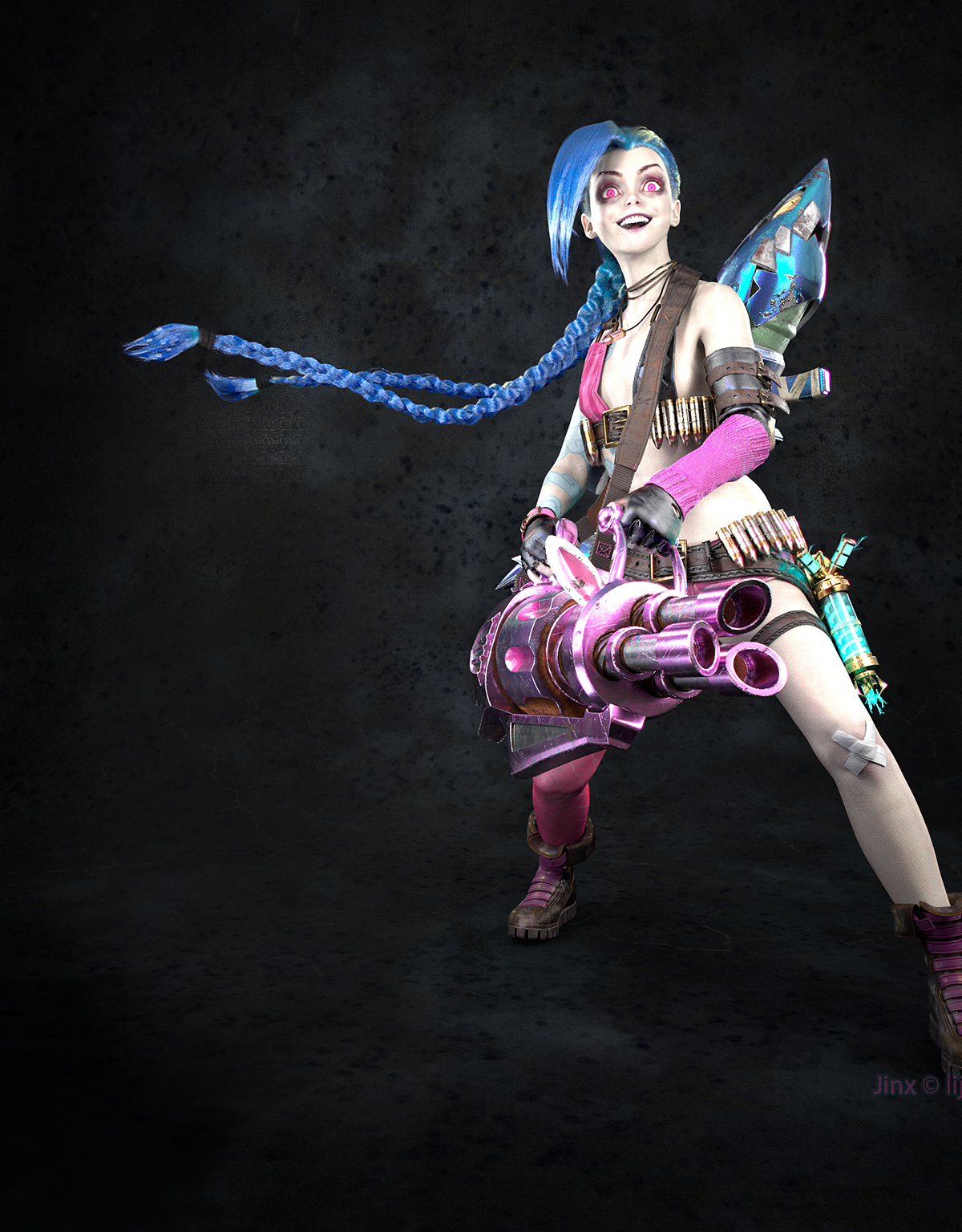 Jinx, the Loose Cannon - League of Legends